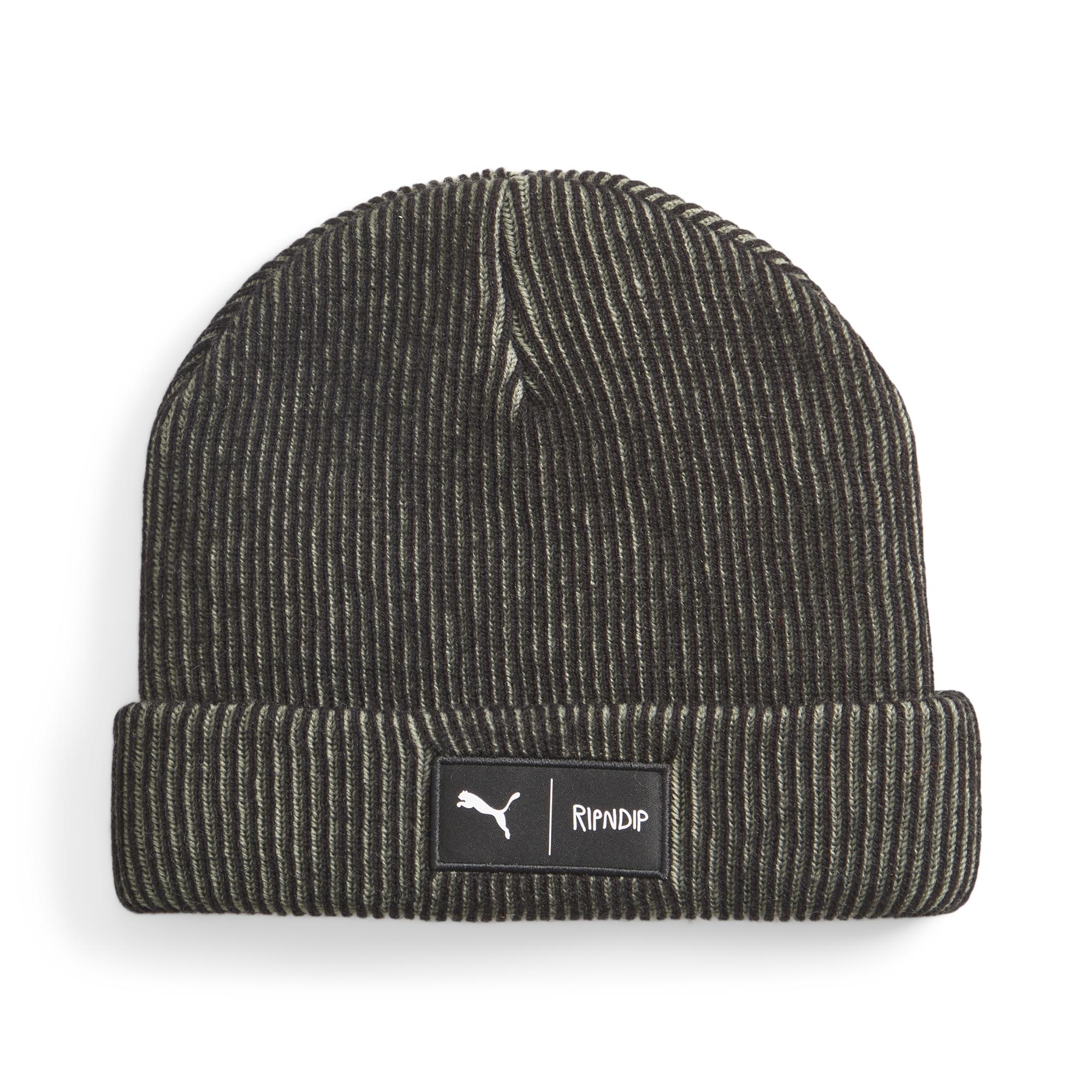 RIPNDIP PUMA x RIPNDIP Beanie (Black/Eucalyptus)