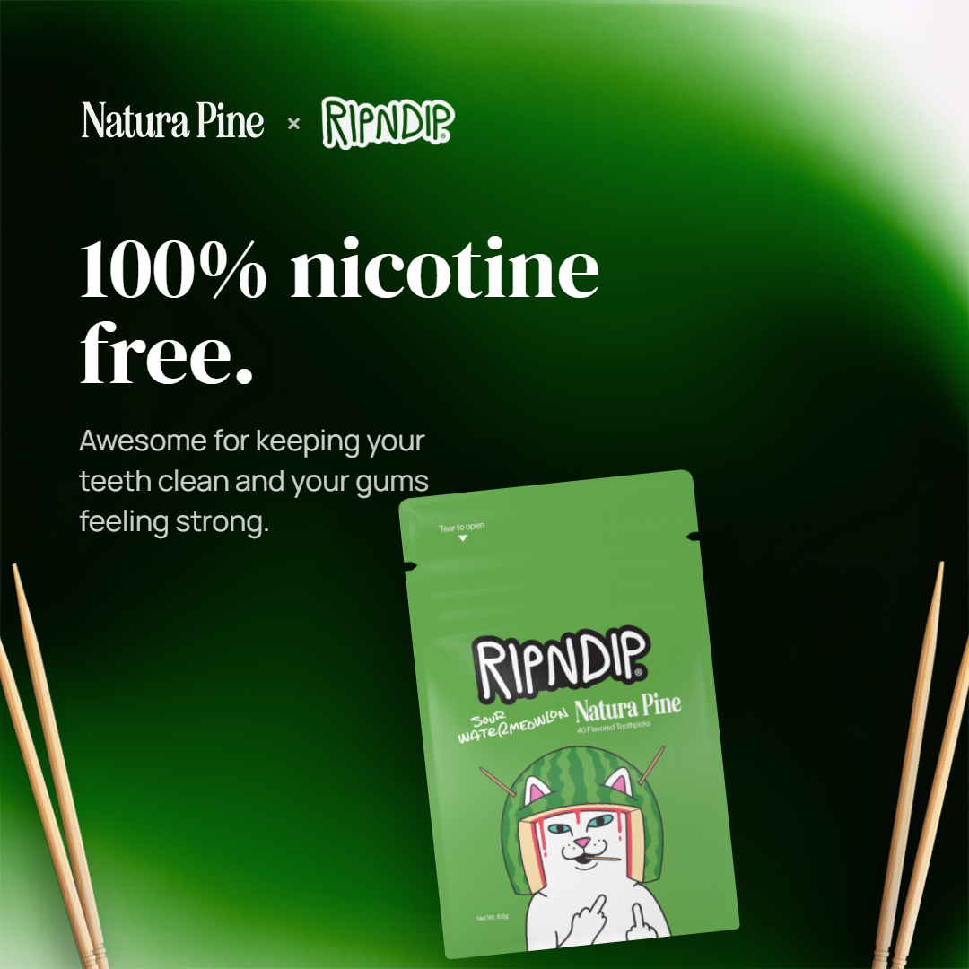 RIPNDIP Sour Watermeowlon Flavored Toothpick Pouch (White)