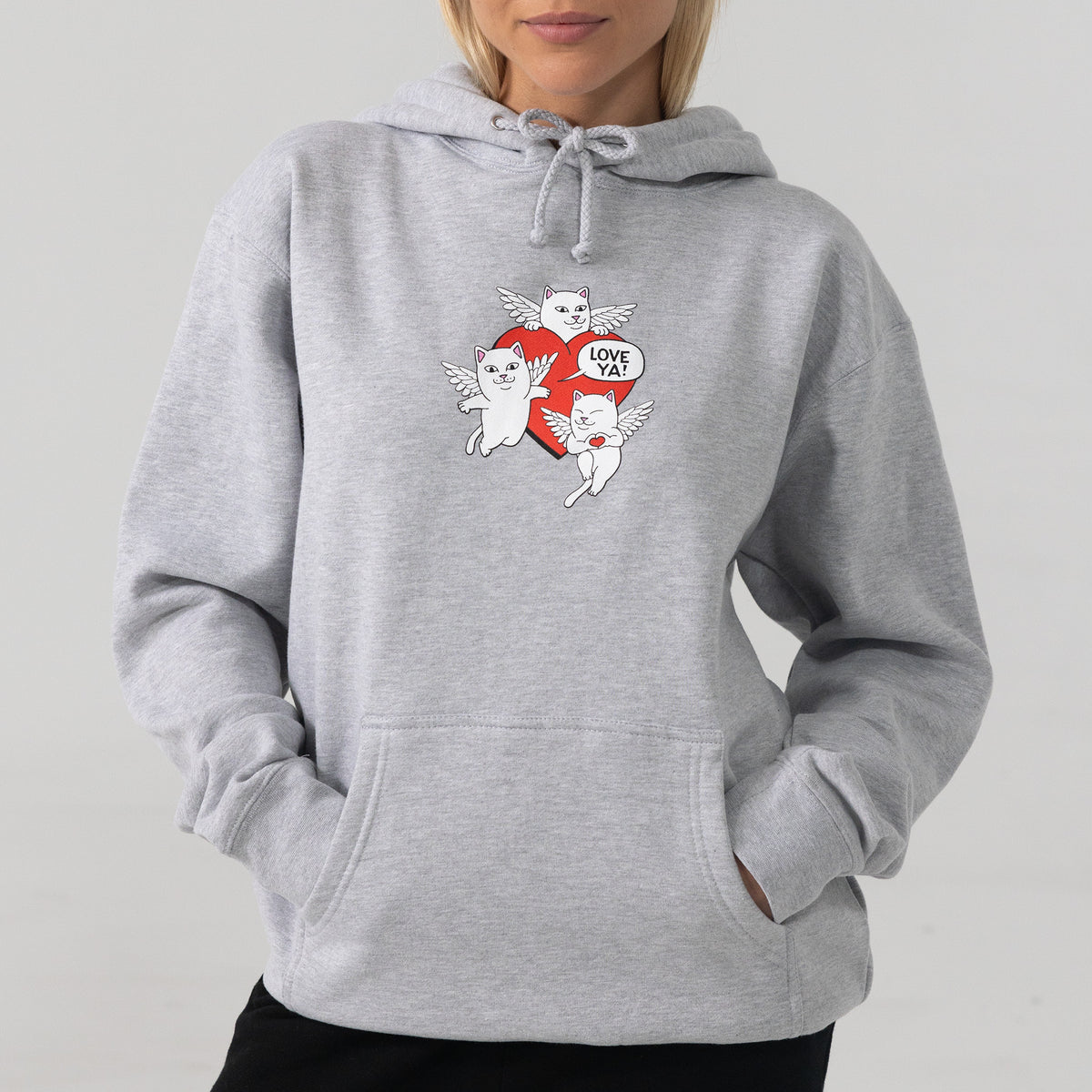 RIPNDIP Nermpids Hoodie (Grey Heather)