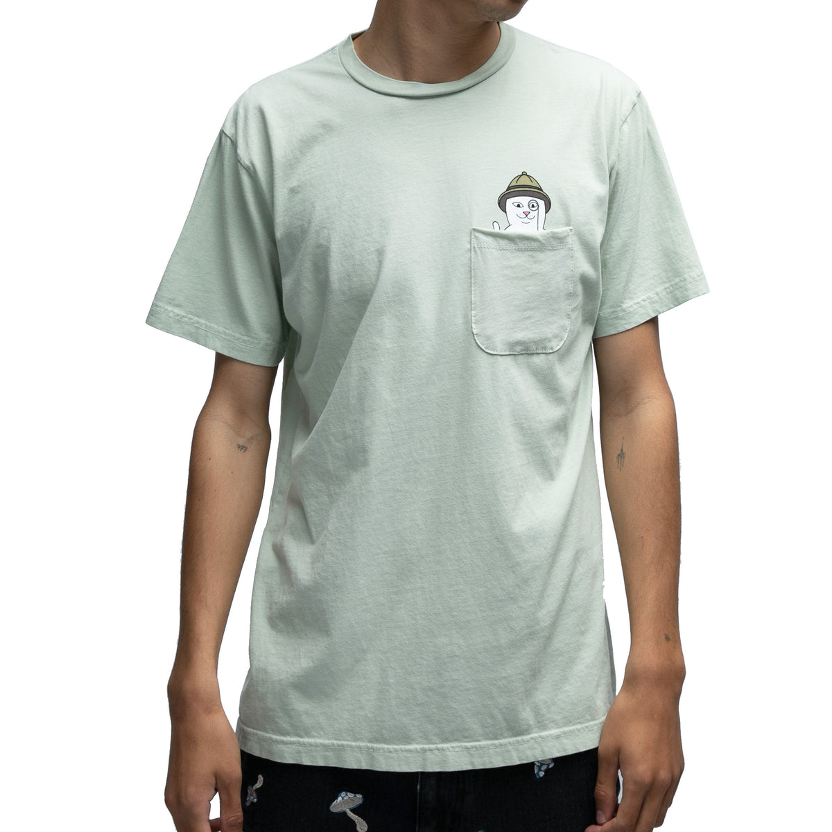RIPNDIP Ranger Nerm Pocket Tee (Sage)