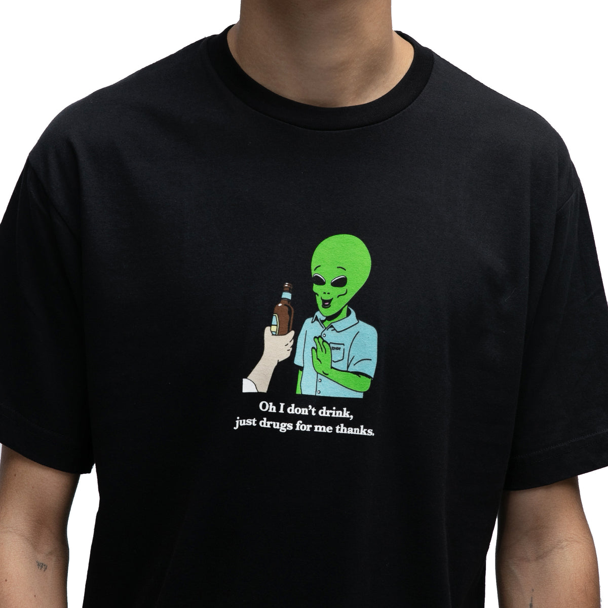 RIPNDIP I Don't Drink Tee (Black)