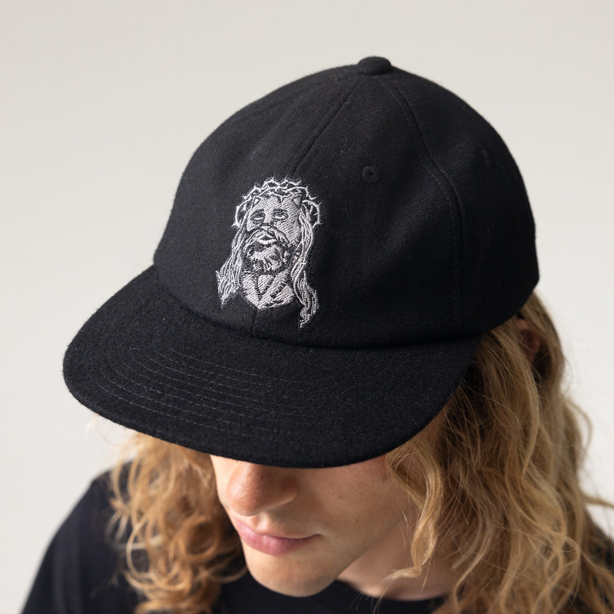 RIPNDIP Lord Savior Wool Snapback (Black)