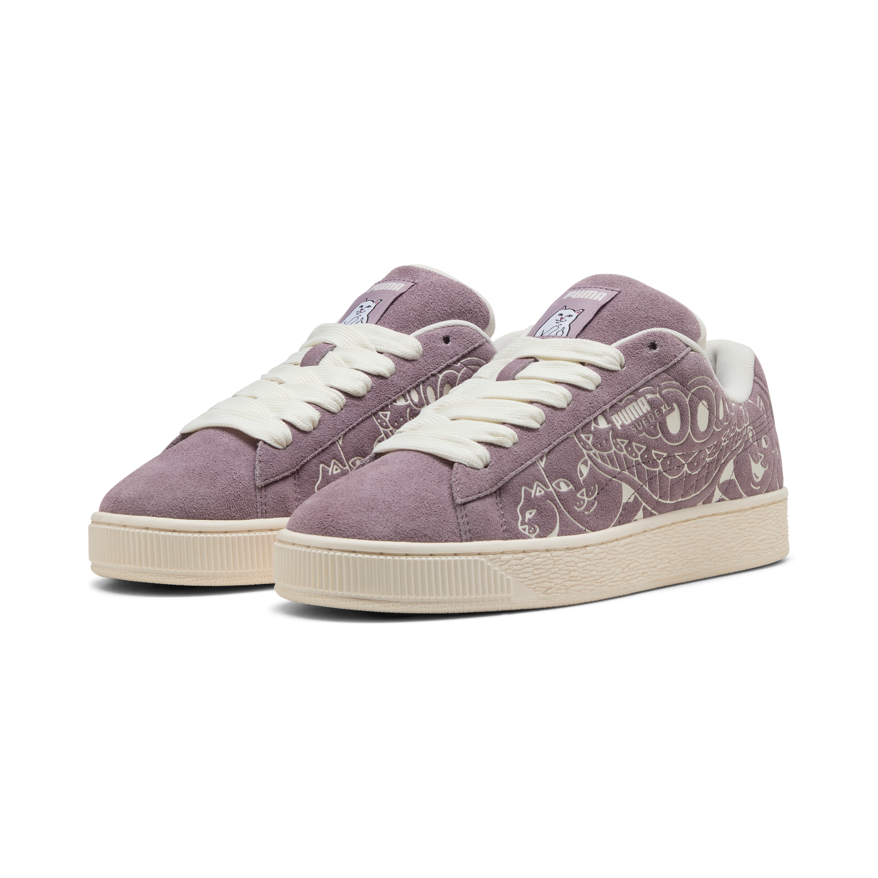 RIPNDIP Suede XL (Puma Raisin-Warm White)