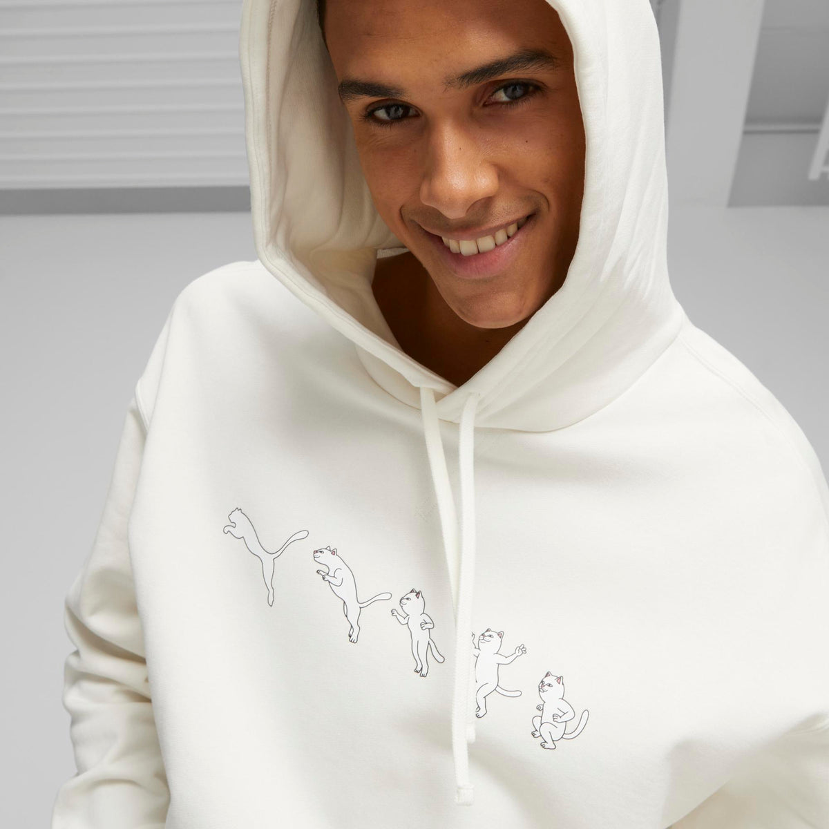 RIPNDIP PUMA X RIPNDIP Morph Hoodie (Warm White)