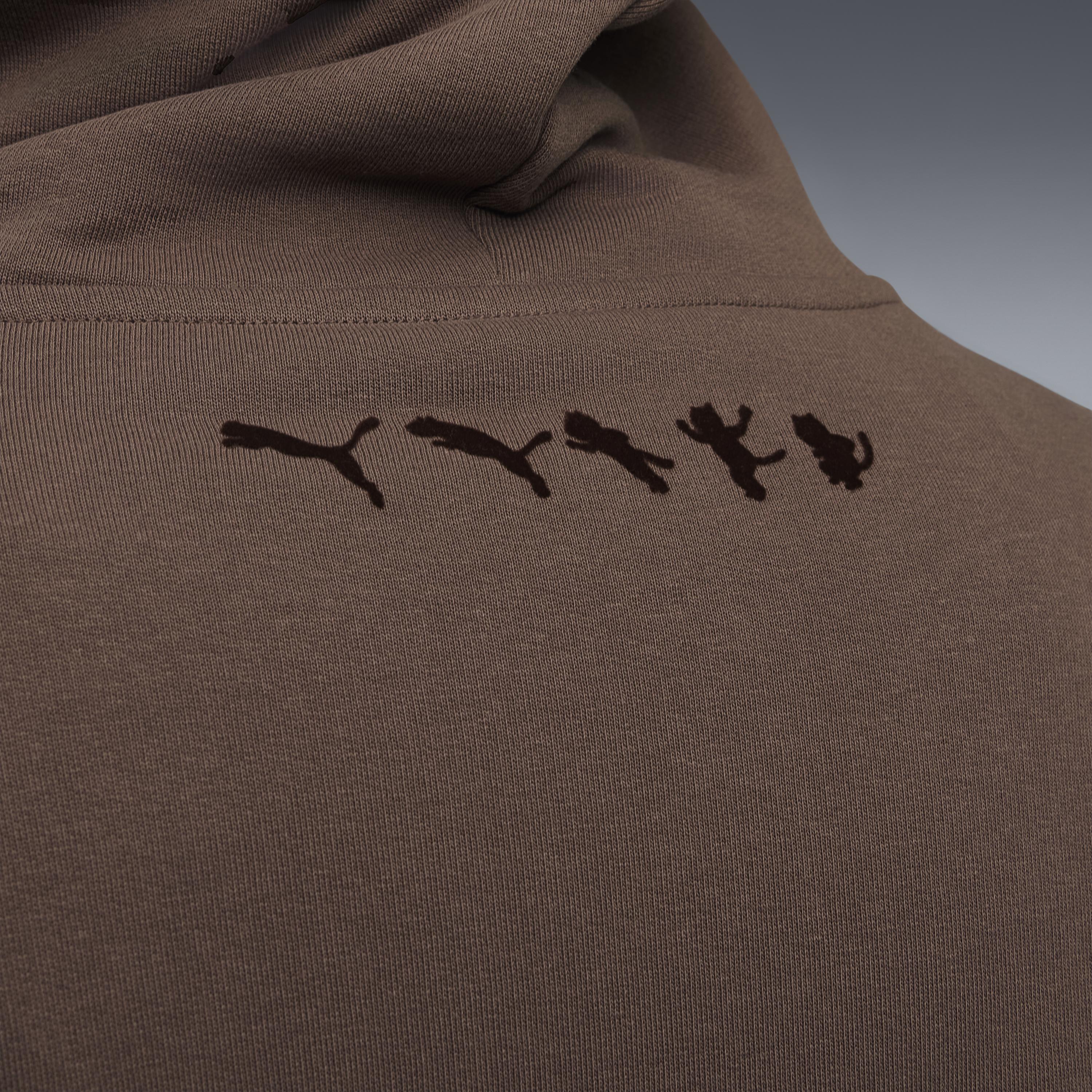 RIPNDIP PUMA X RIPNDIP Boxy Graphic Hoodie (Flat Bronze)