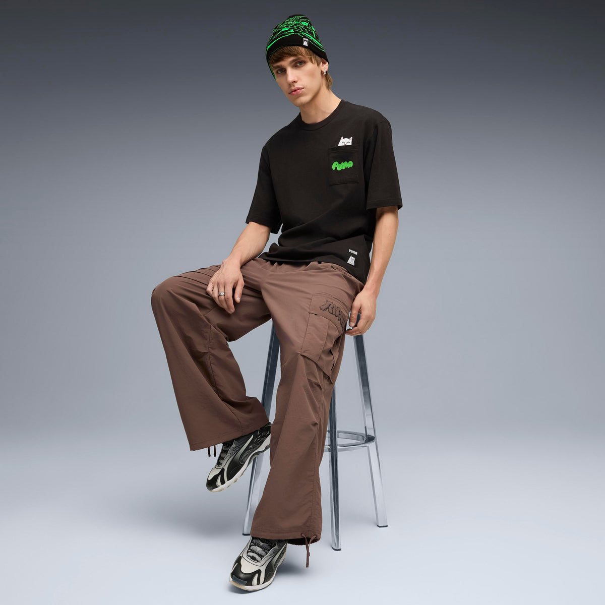 RIPNDIP Inhale (Puma Black-Puma Silver)