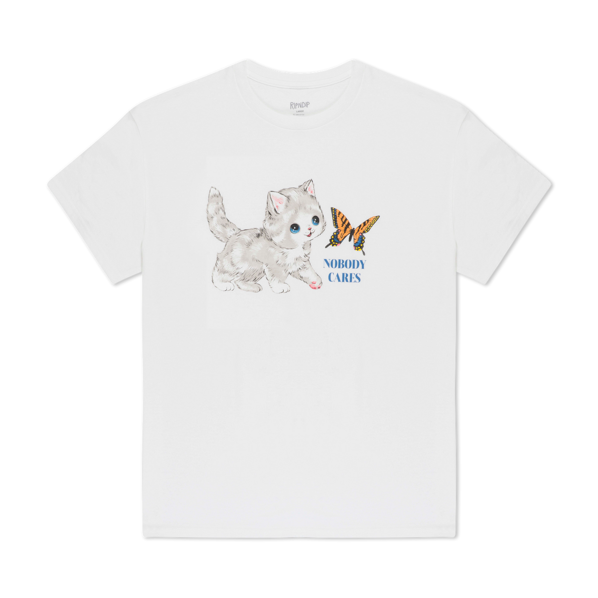 RIPNDIP Nobody Cares Tee (White)