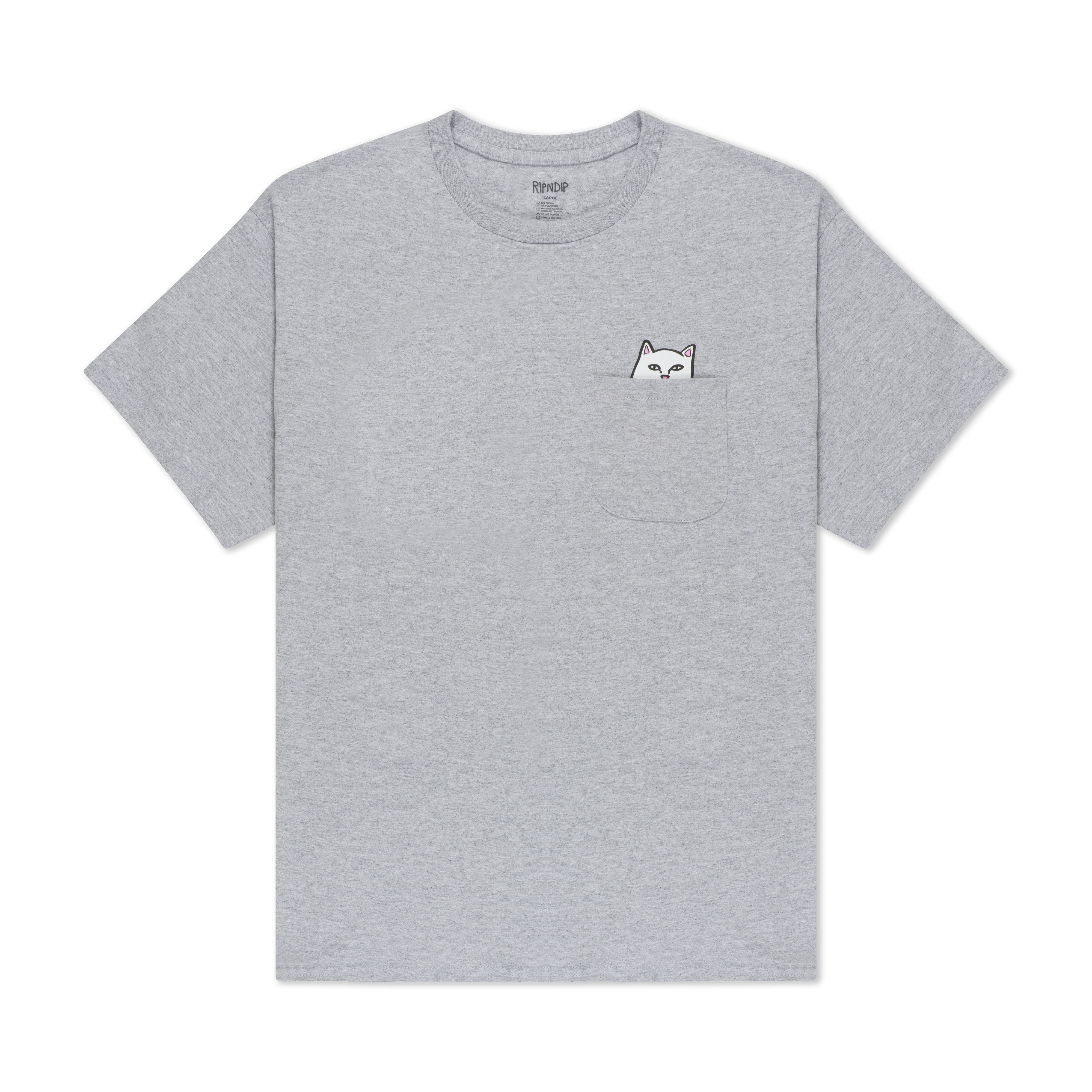 Lord Nermal Pocket Tee (Heather Grey)