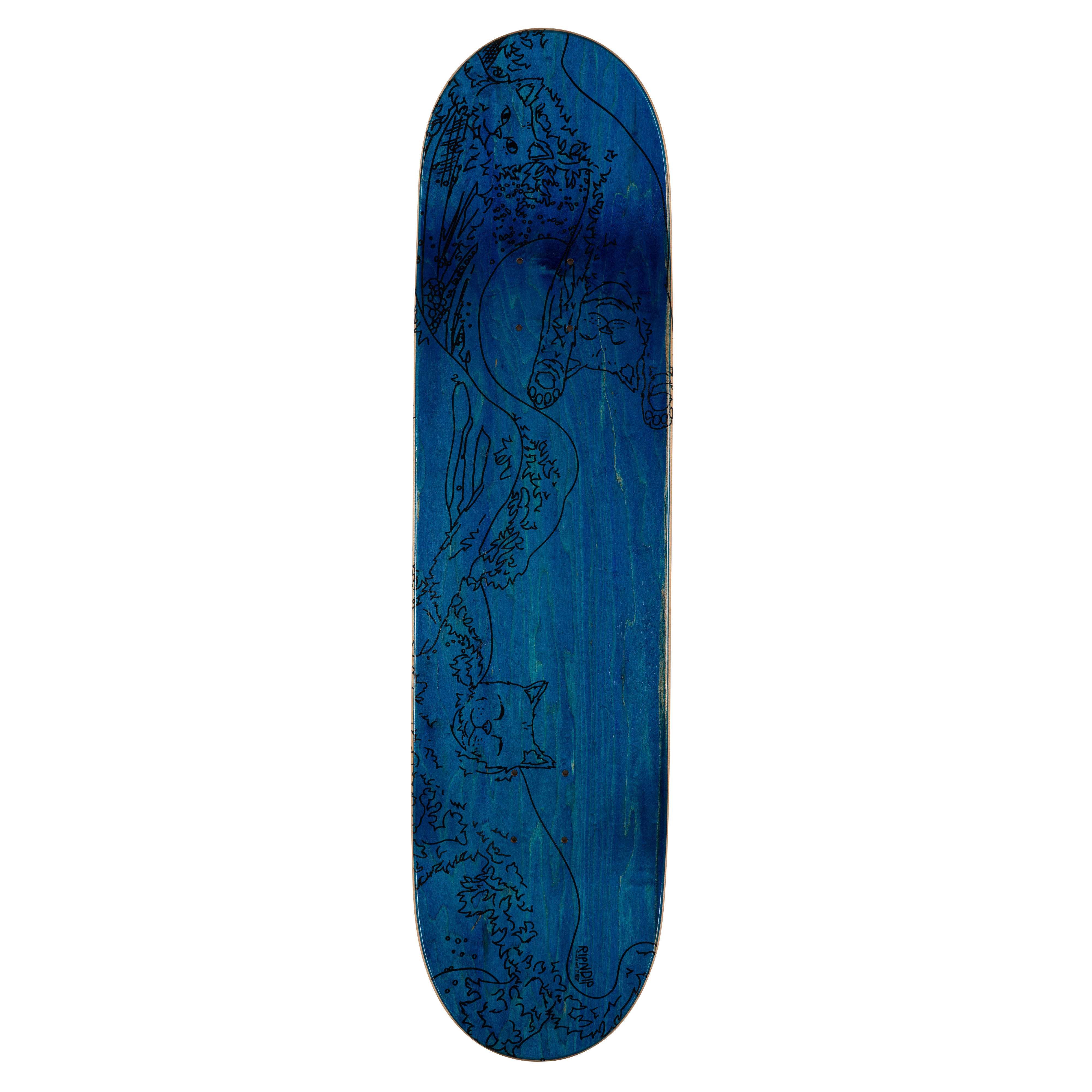 RIPNDIP Great Wave Of Nerm Deck (Light Blue Holo)