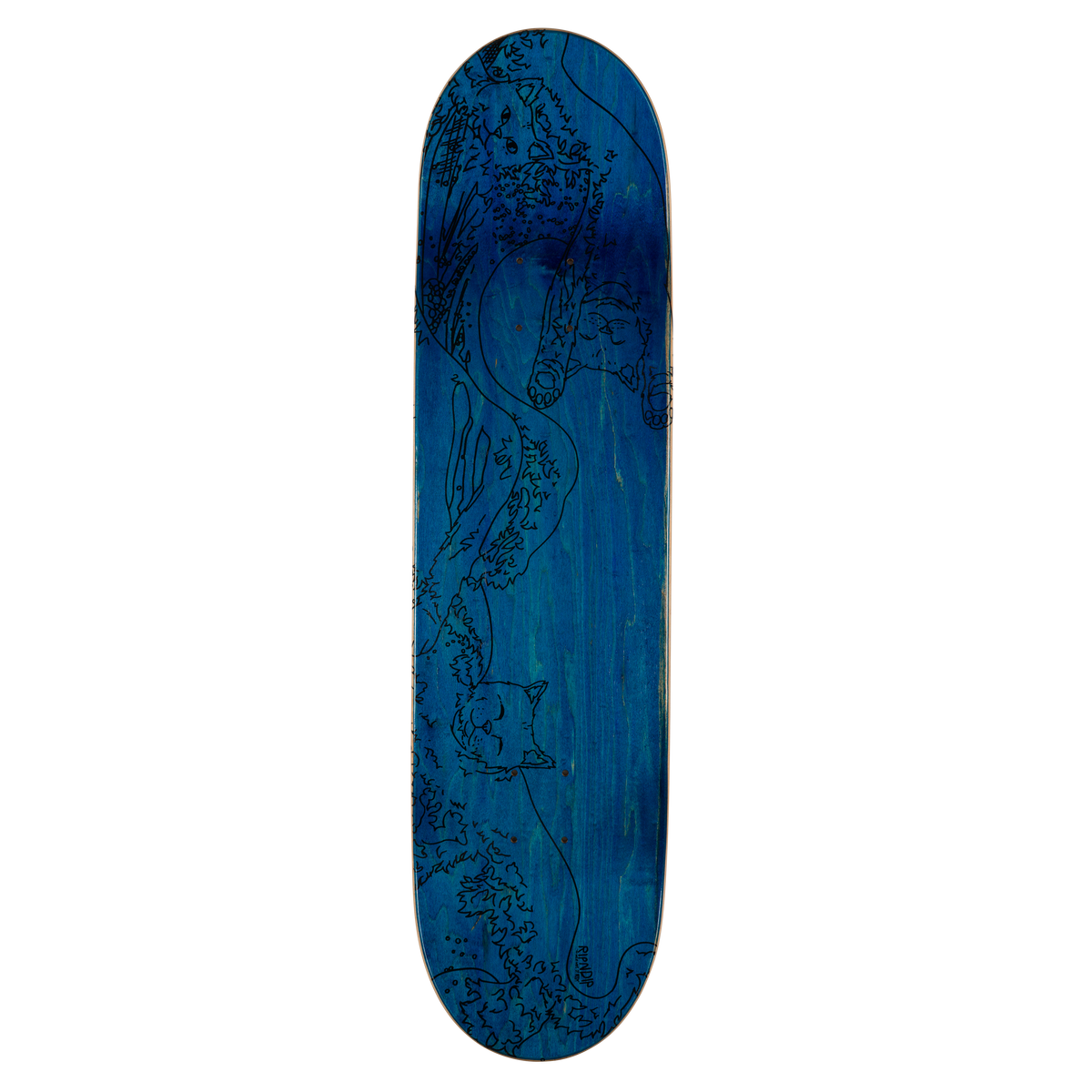 RIPNDIP Great Wave Of Nerm Deck (Light Blue Holo)