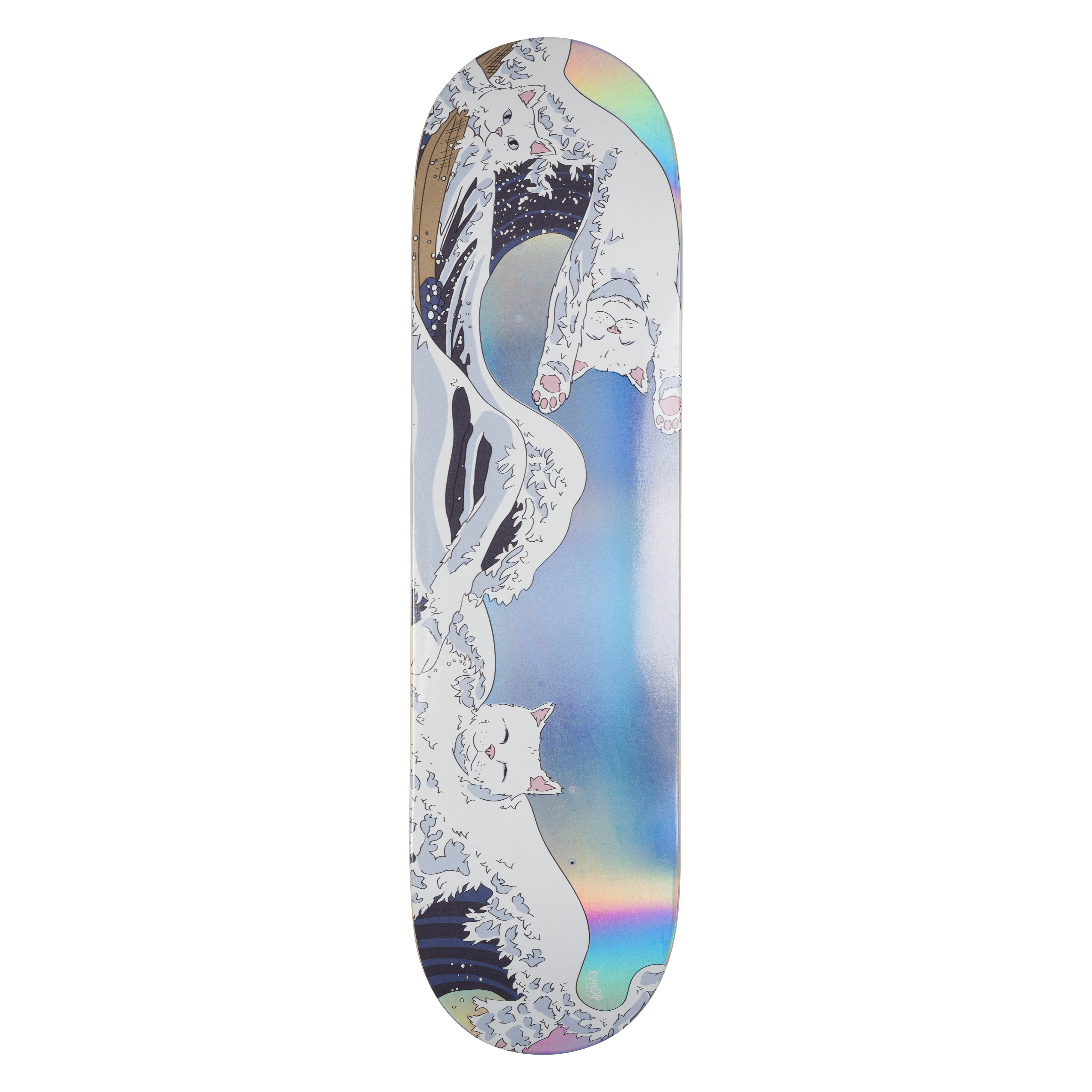 RIPNDIP Great Wave Of Nerm Deck (Light Blue Holo)