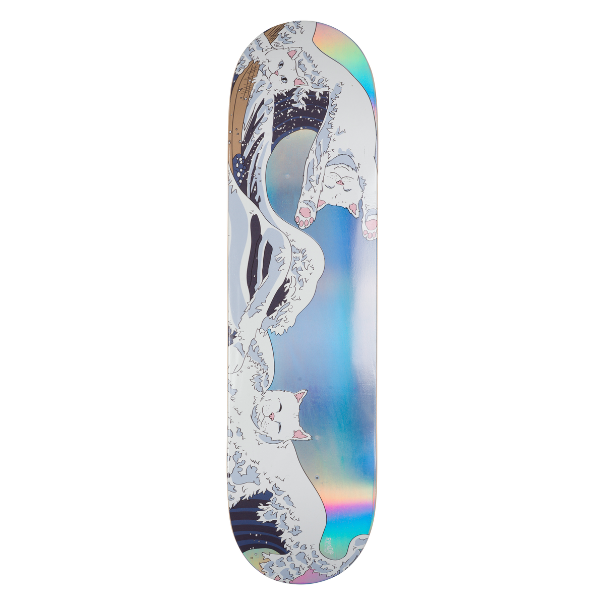 RIPNDIP Great Wave Of Nerm Deck (Light Blue Holo)