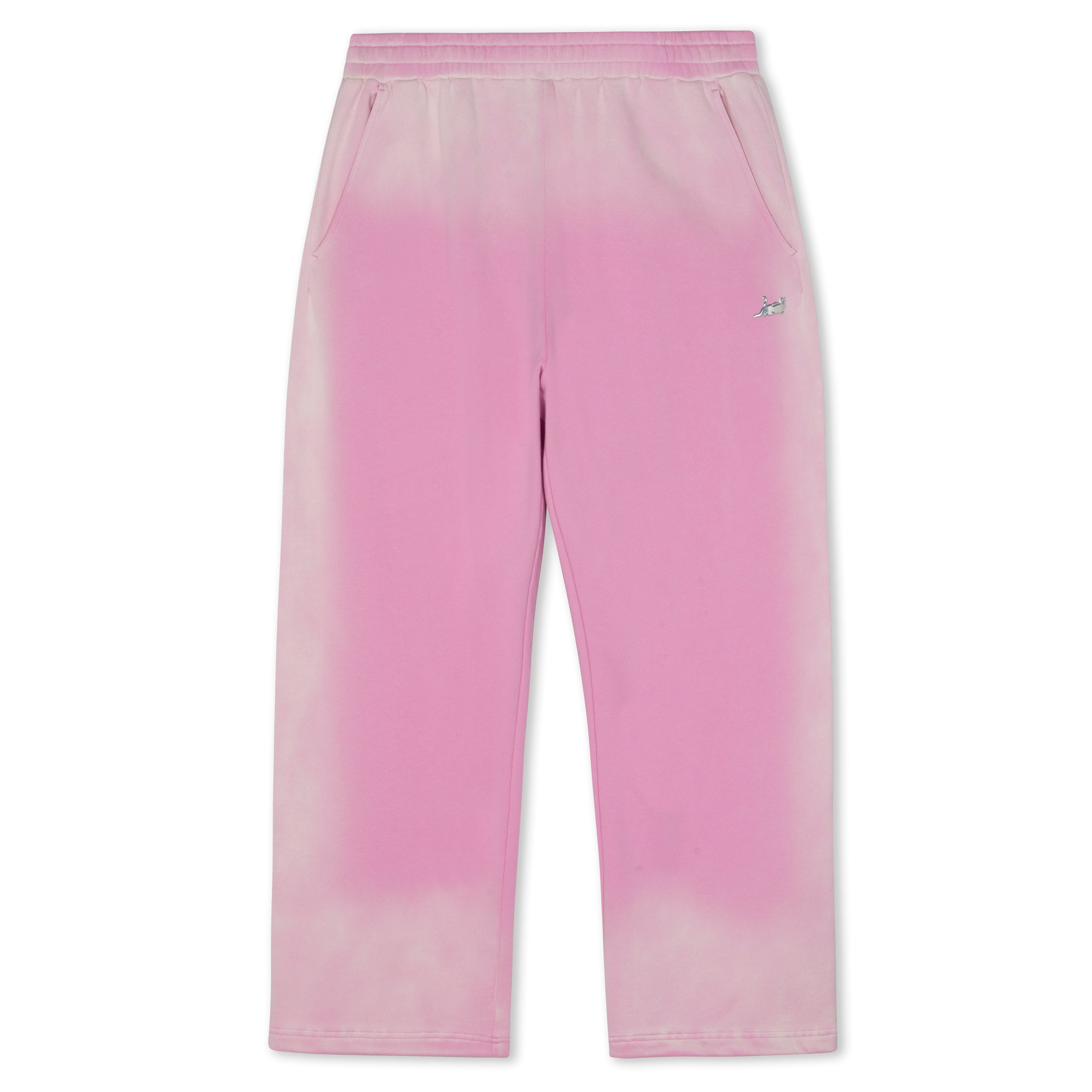 RIPNDIP Castanza Straight Leg Sweatpants (Light Pink Faded Wash)