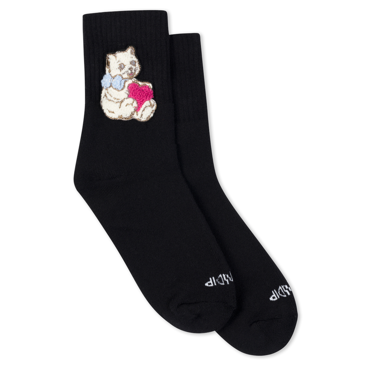 RIPNDIP I Love Cats Mid Socks (Black)
