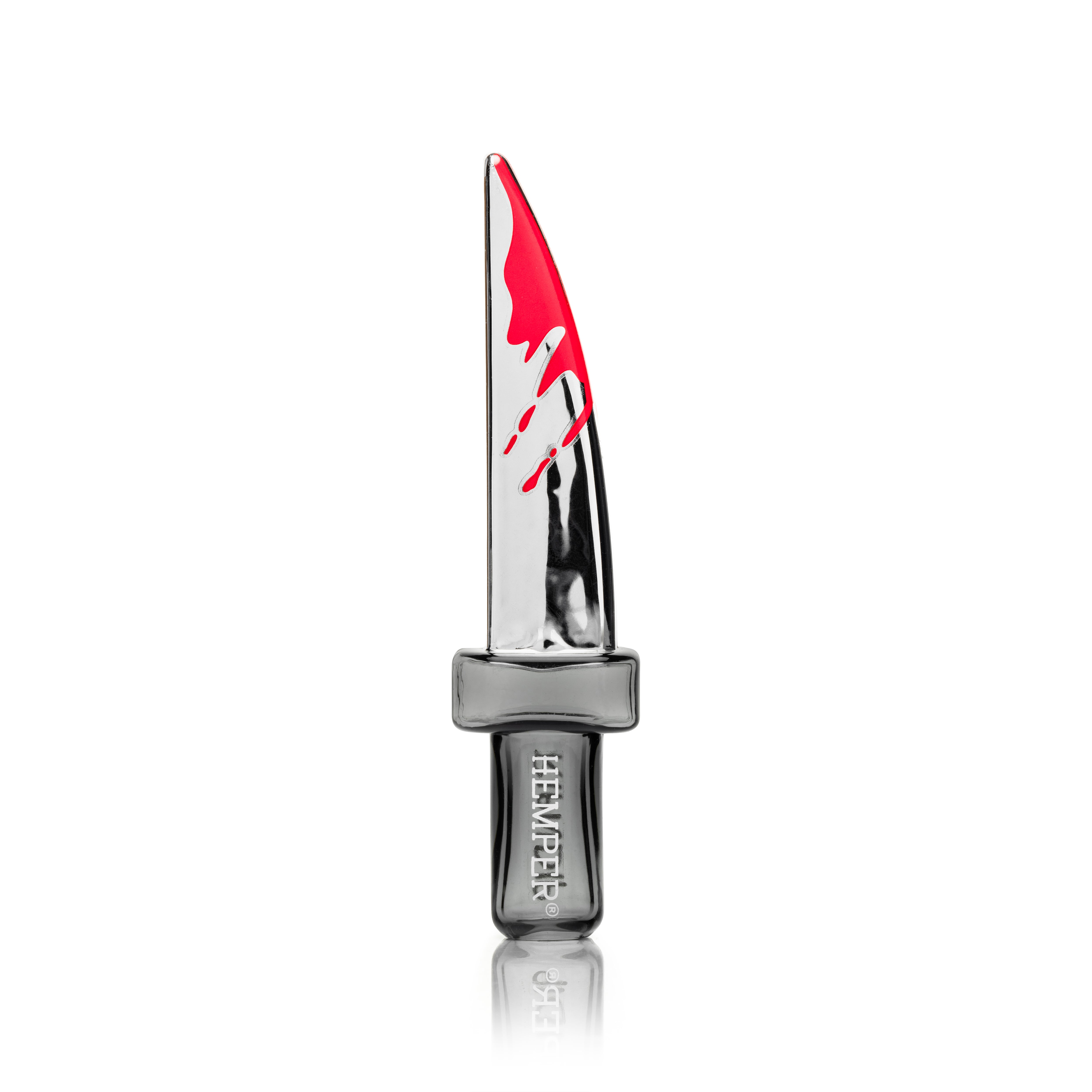 RIPNDIP Hemper Killer Nermal Knife Hand Pipe (Clear)