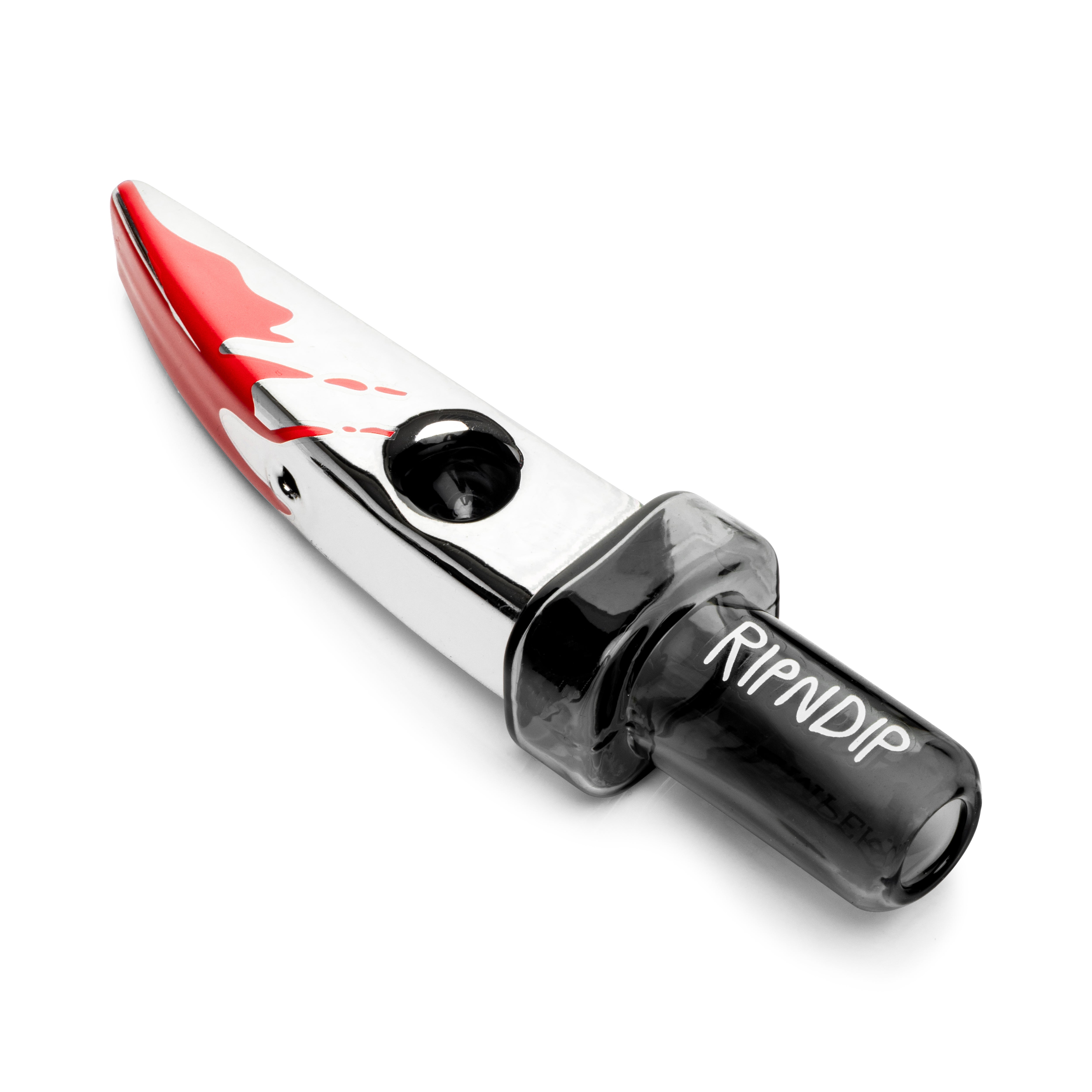 RIPNDIP Hemper Killer Nermal Knife Hand Pipe (Clear)