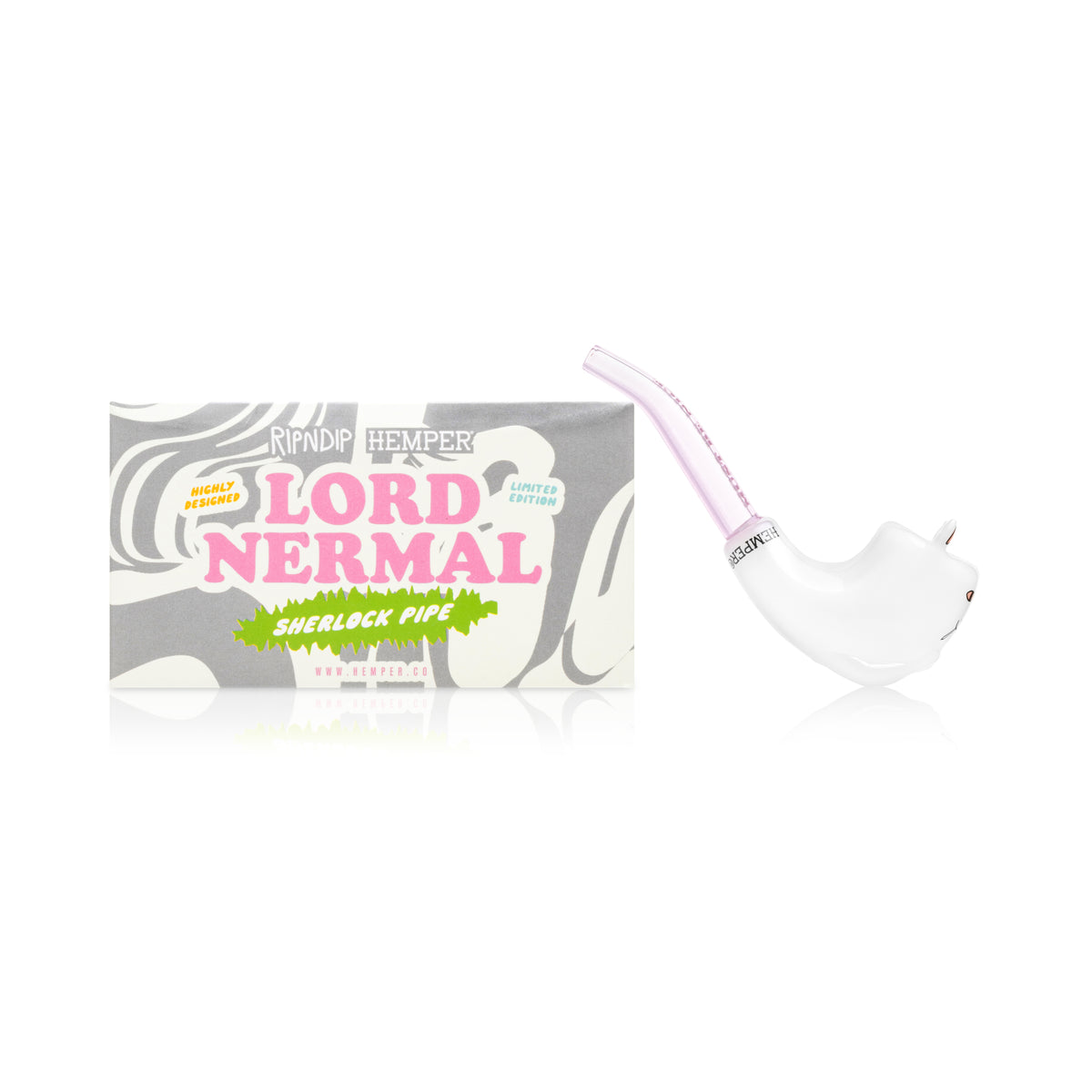 RIPNDIP Nermal Sherlock (White)