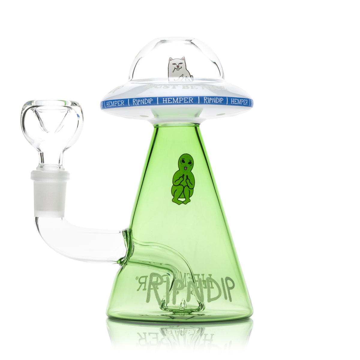 RIPNDIP Nermal UFO Beaker Mini (White)