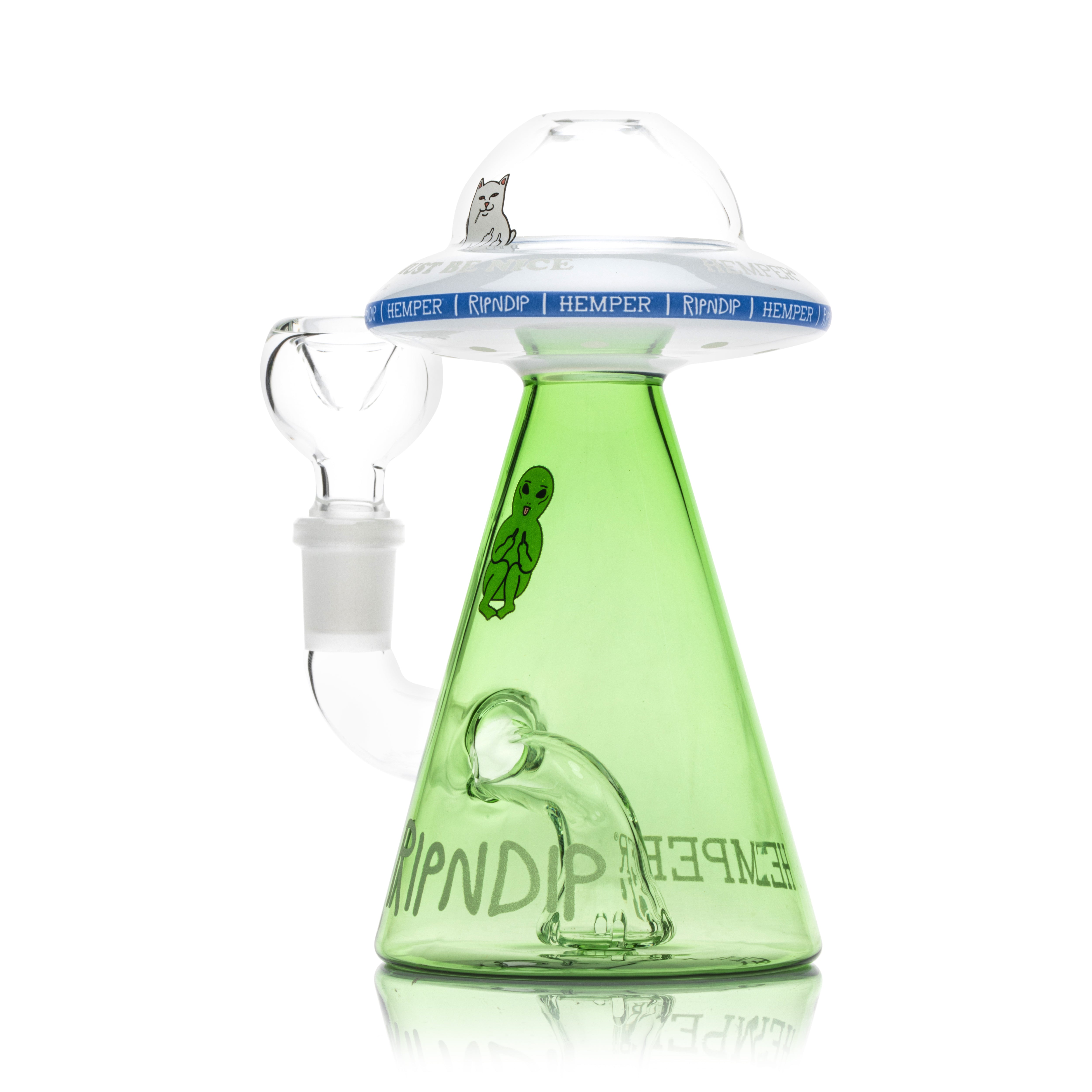 RIPNDIP Nermal UFO Beaker Mini (White)