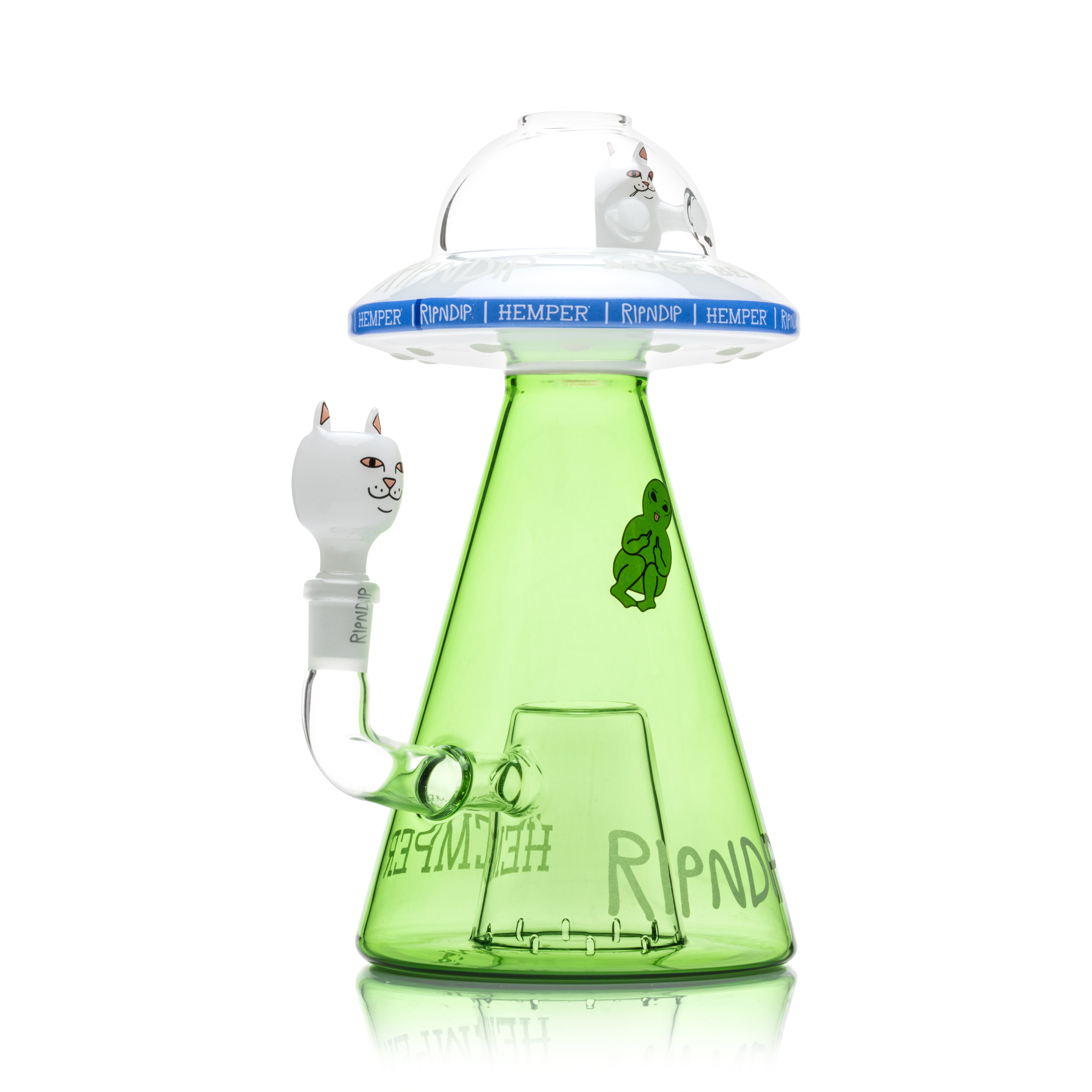 RIPNDIP Nermal UFO Beaker XL (White)