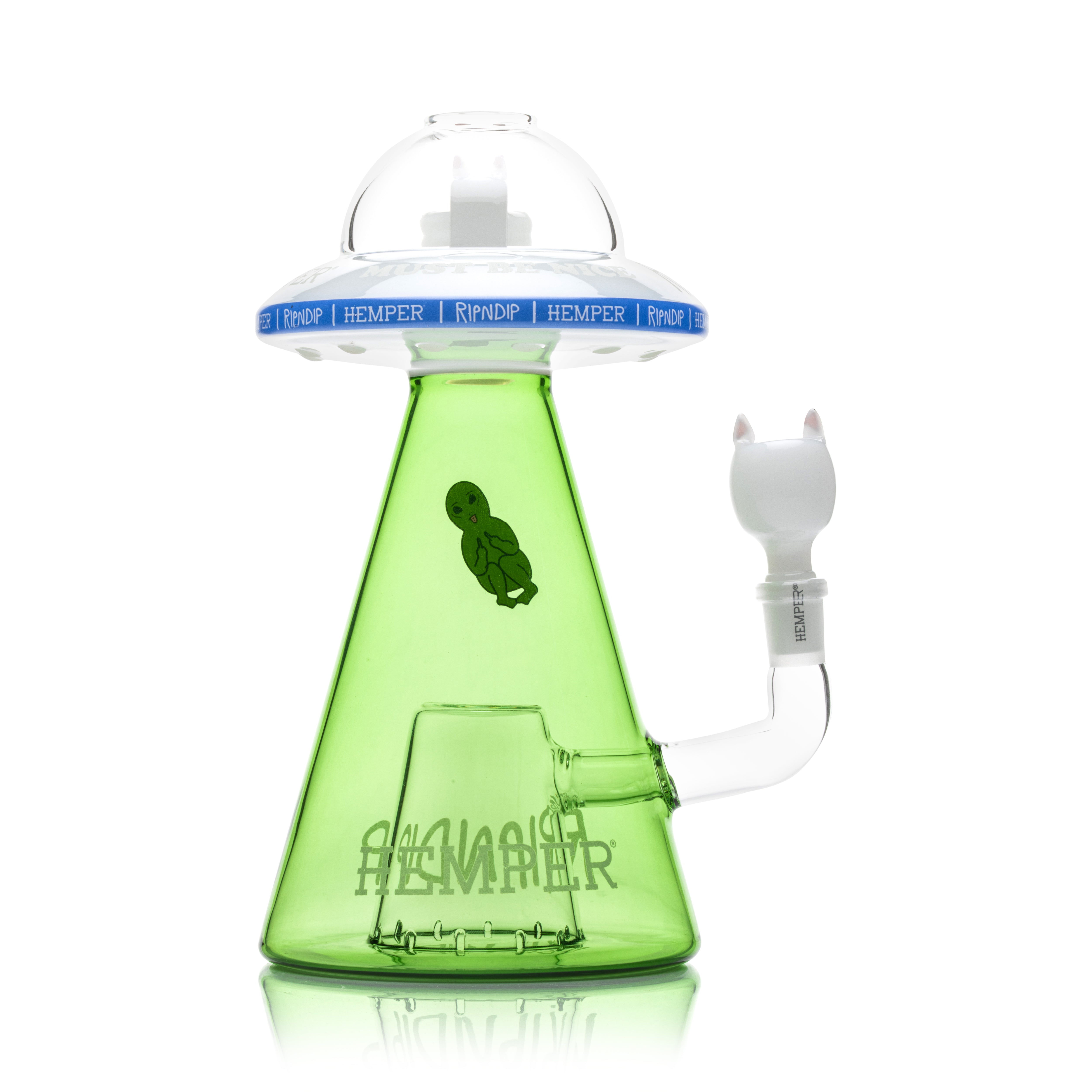 RIPNDIP Nermal UFO Beaker XL (White)