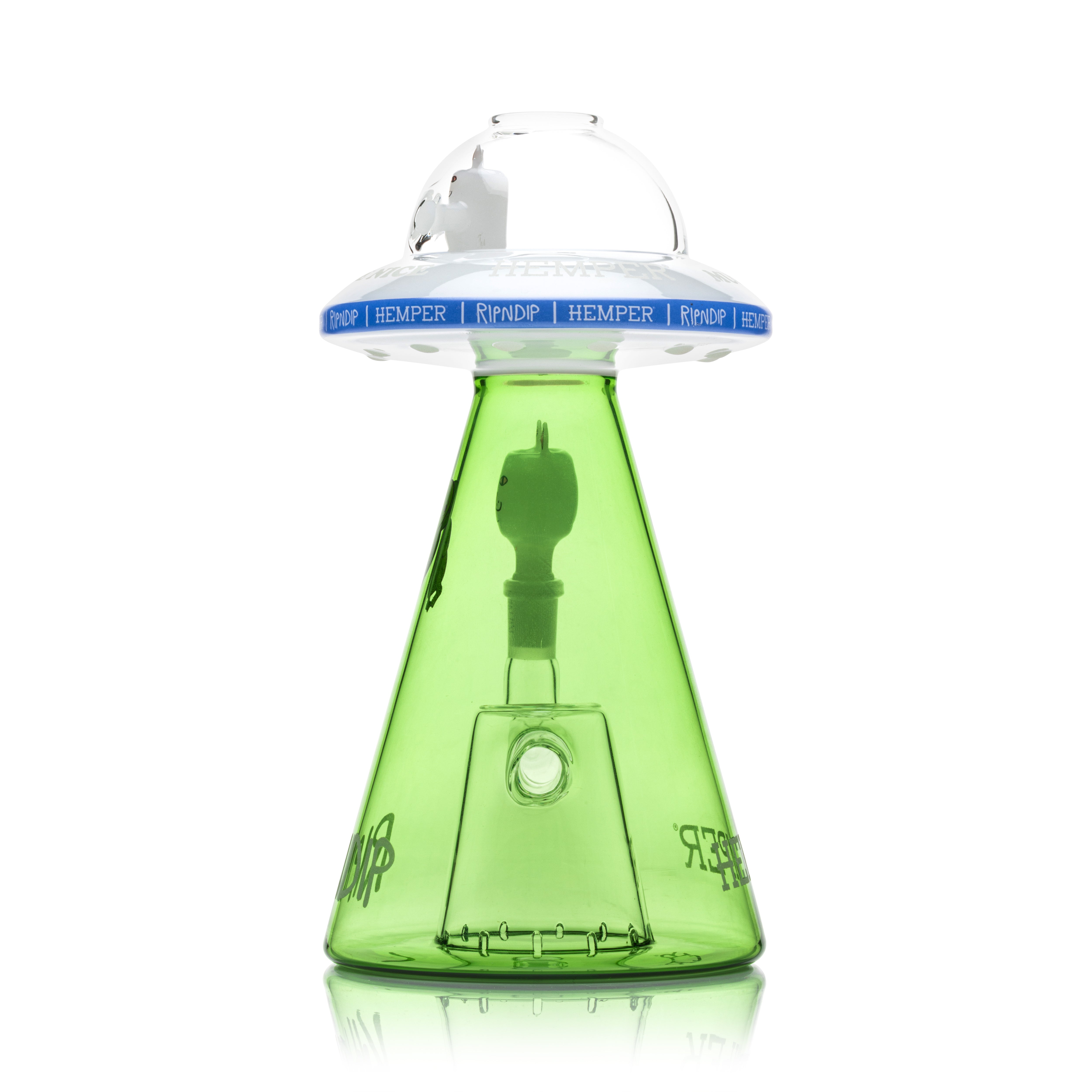 Nermal UFO Beaker XL (White) – RIPNDIP