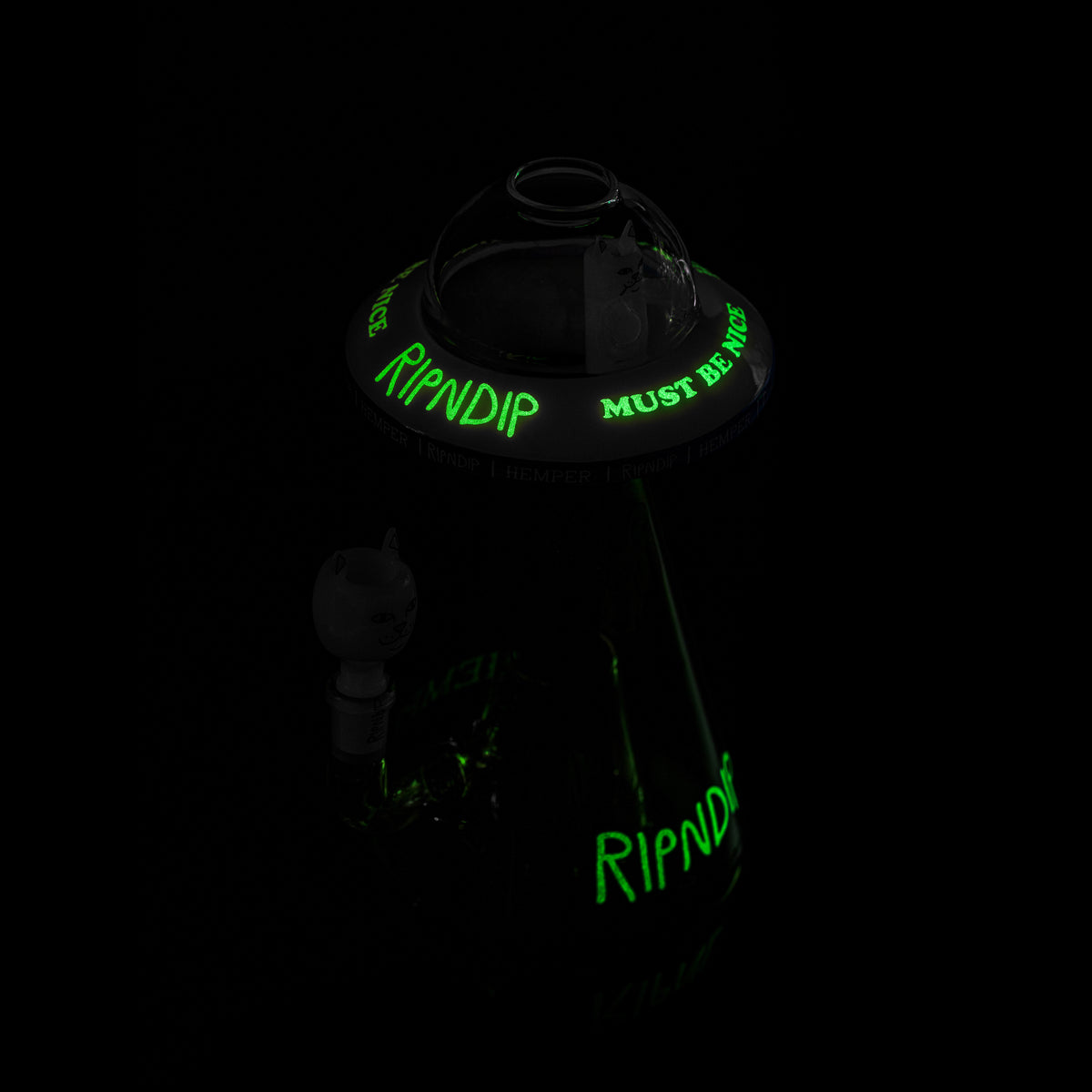 RIPNDIP Nermal UFO Beaker XL (White)