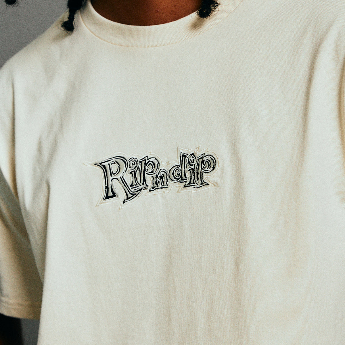 RIPNDIP Geo Tee (Cream)