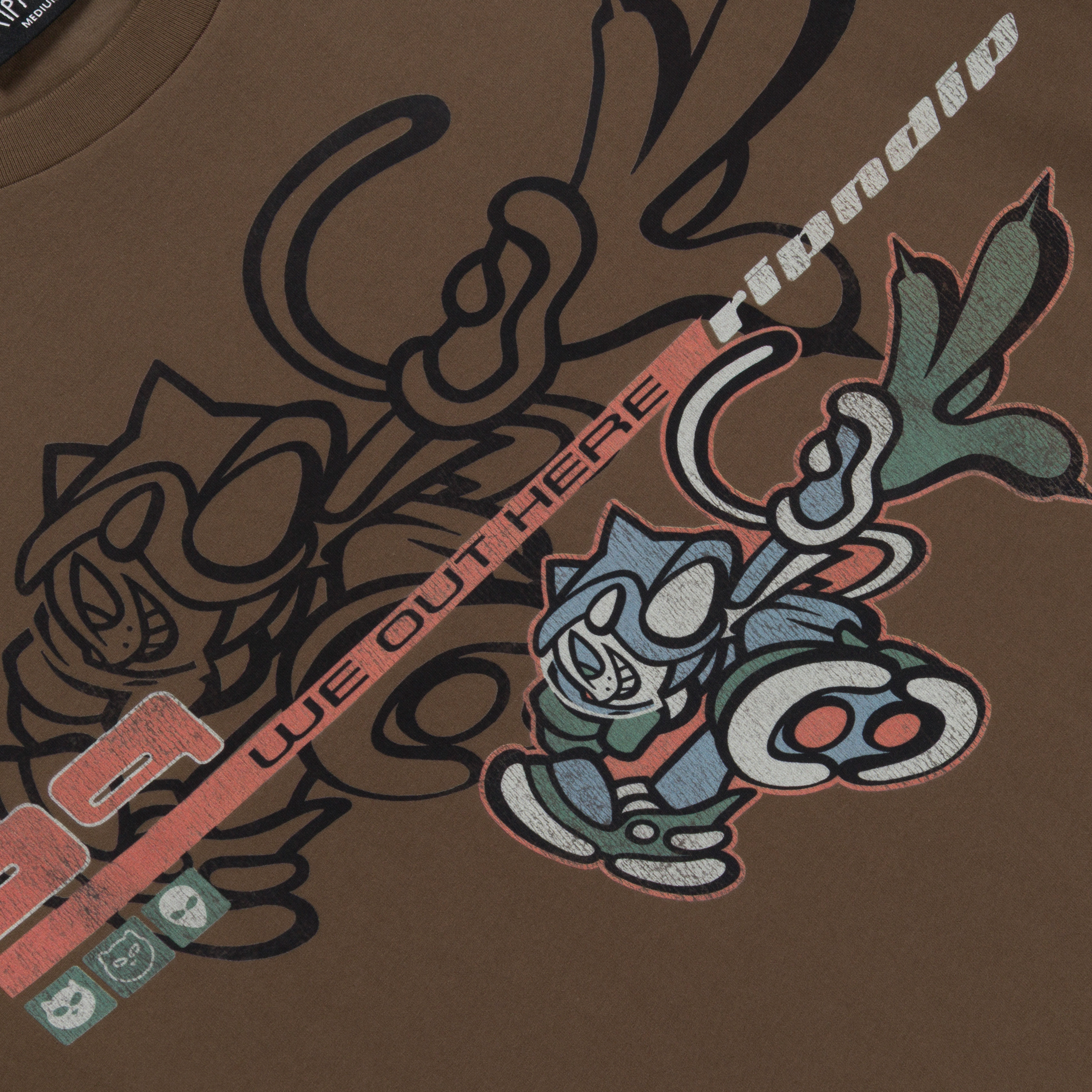 RIPNDIP Cyclone Tee (Dusty Brown)