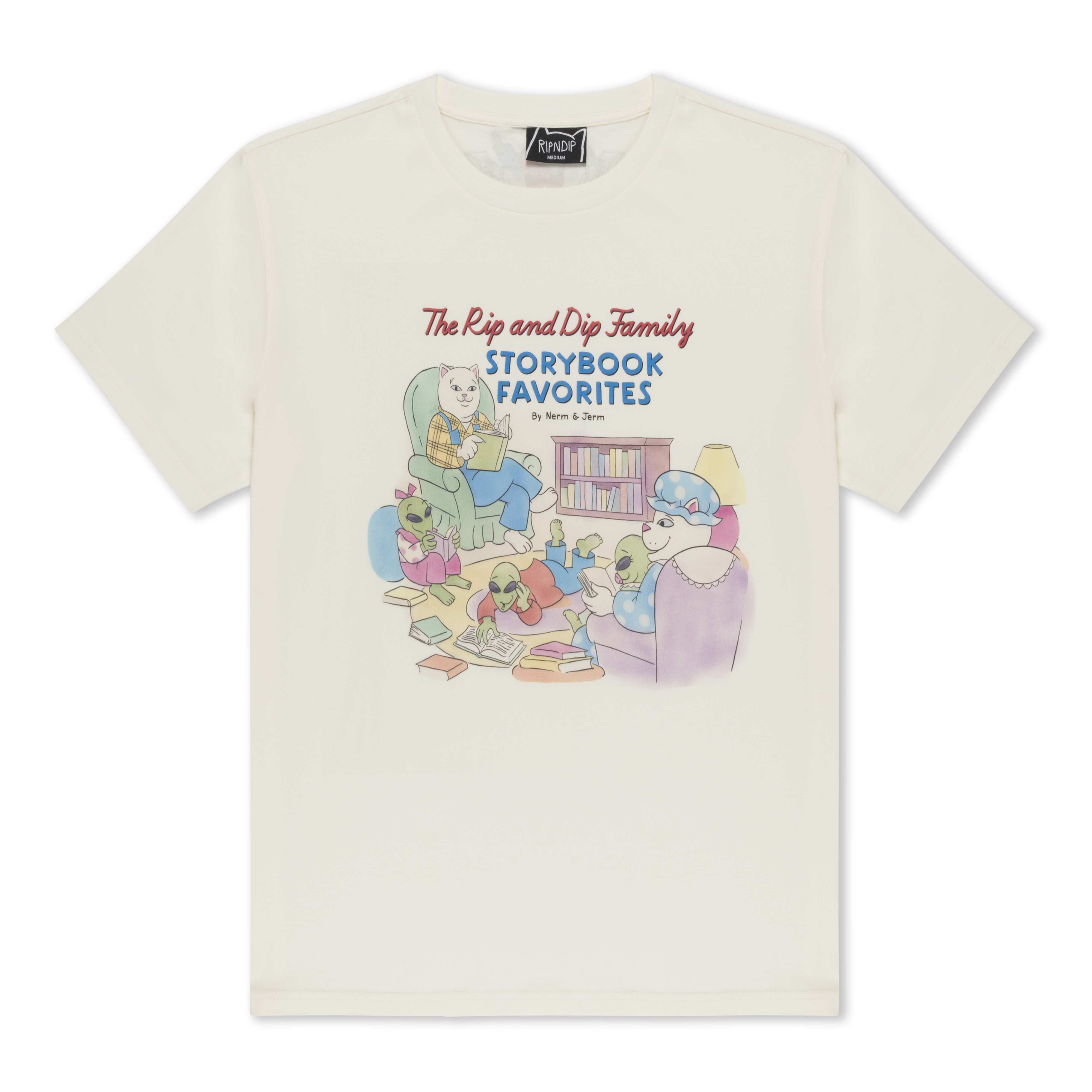 RIPNDIP Storybooks Tee (Bone)