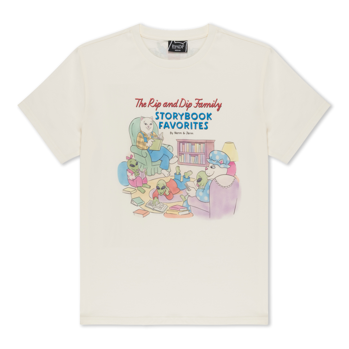 RIPNDIP Storybooks Tee (Bone)