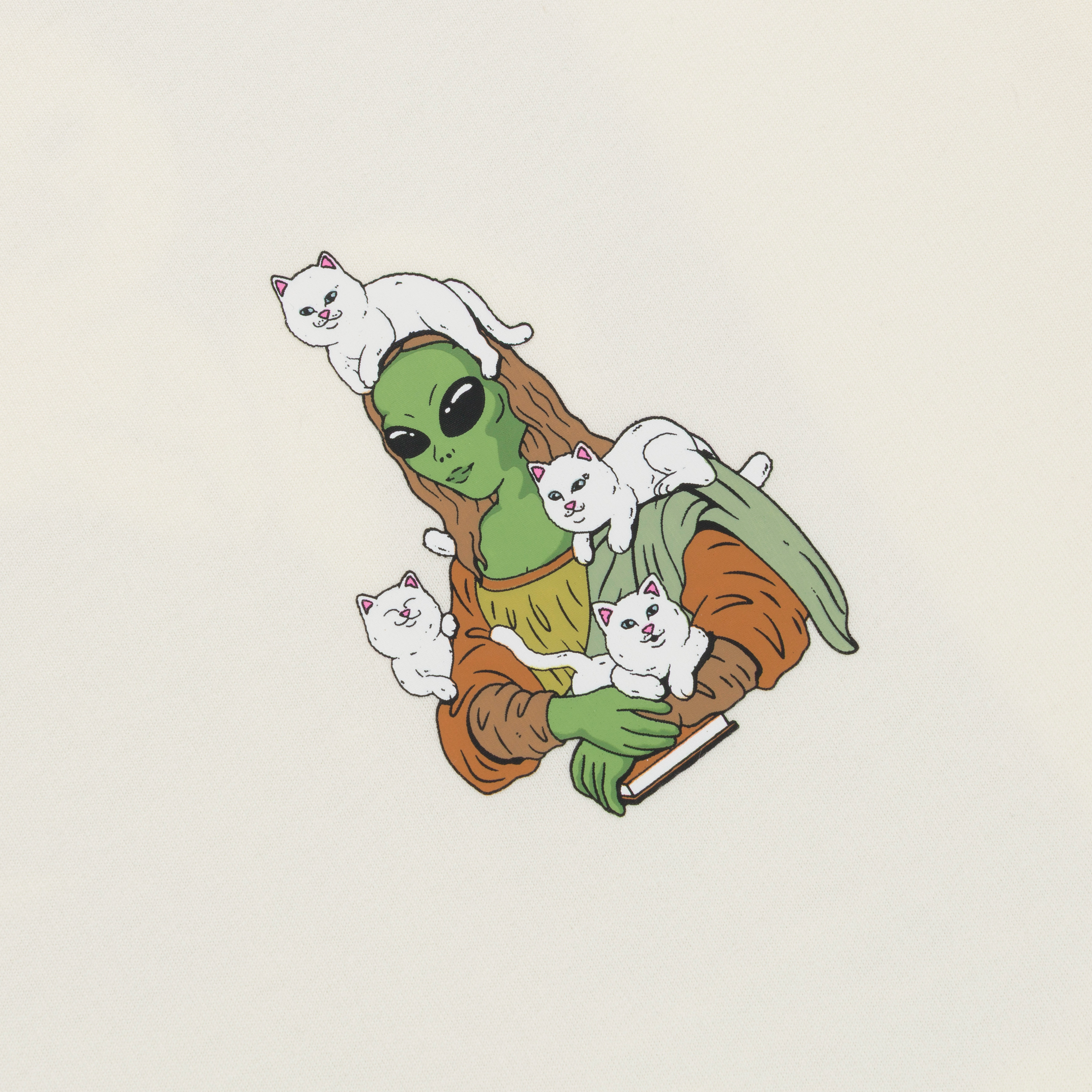 RIPNDIP Here All Along Tee (Bone)