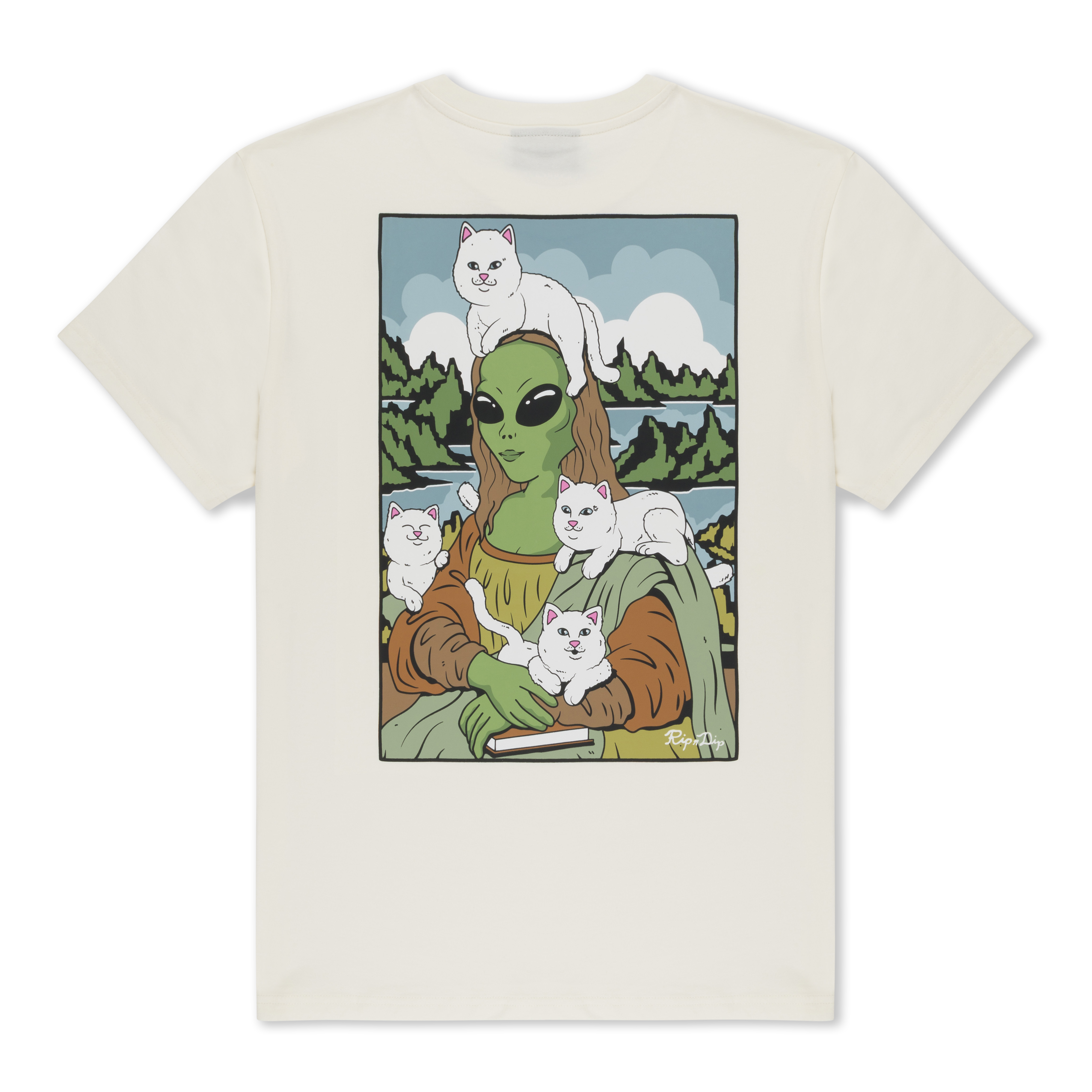 RIPNDIP Here All Along Tee (Bone)