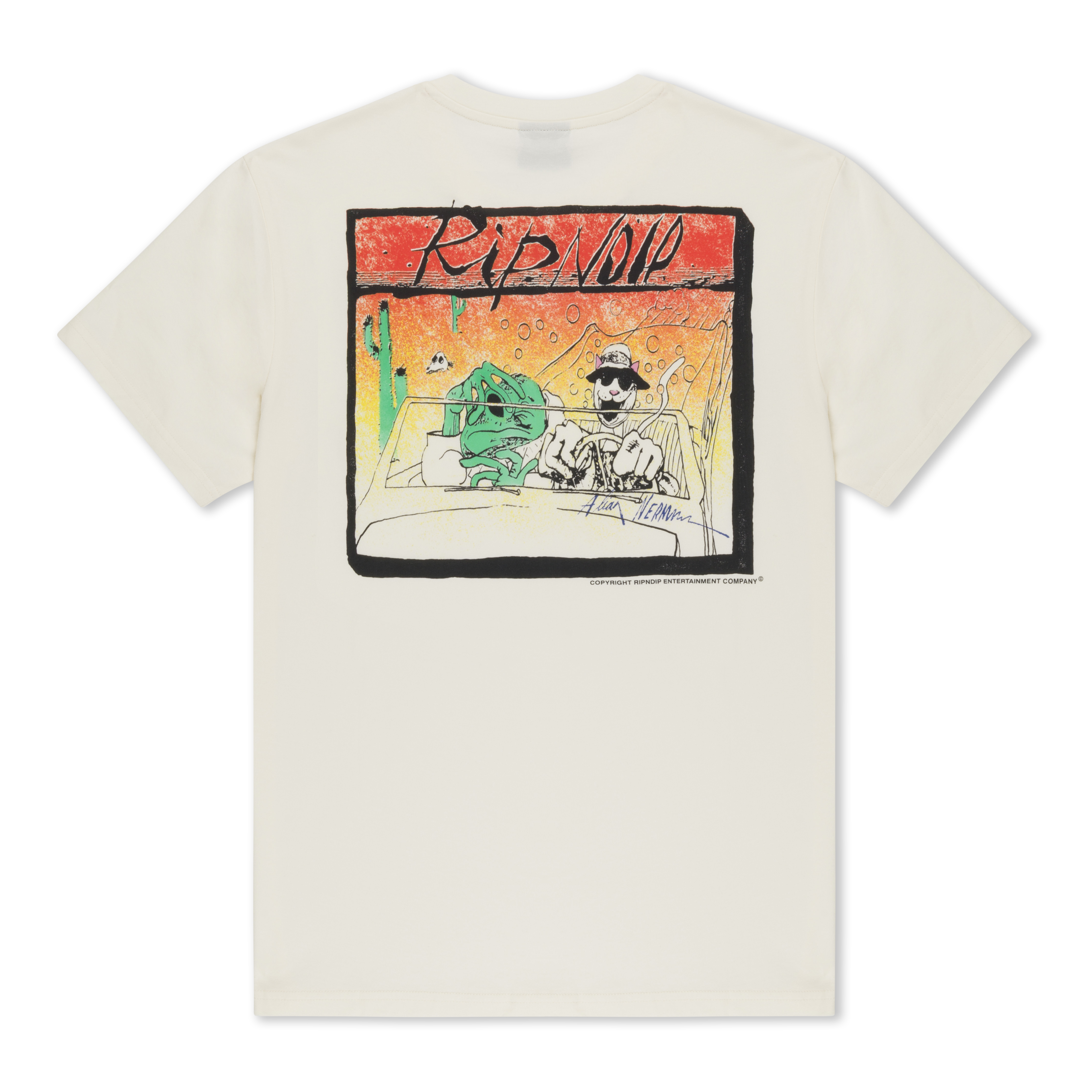 RIPNDIP Drive Thru Tee (Bone)