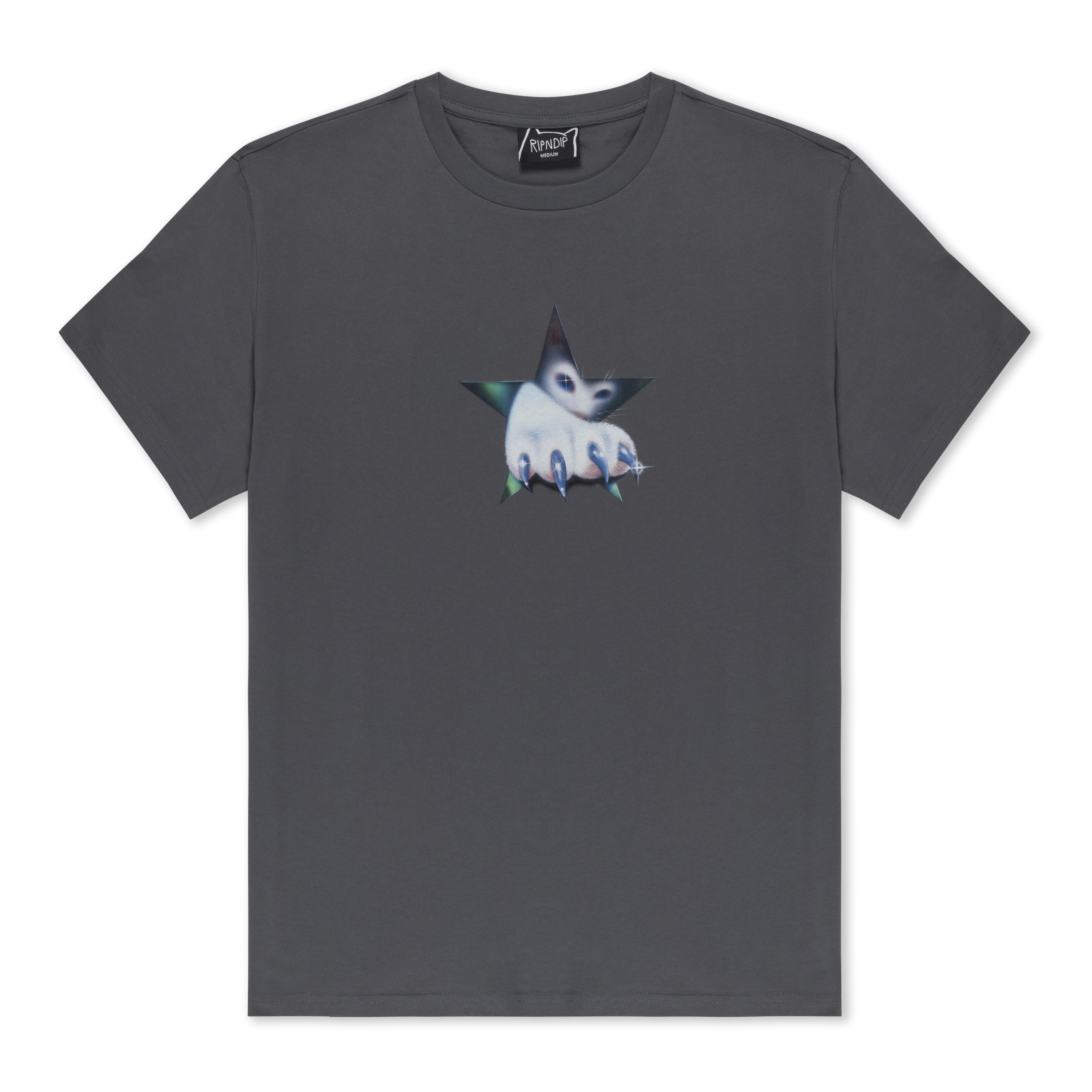 RIPNDIP Nerm Claw Tee (Charcoal)