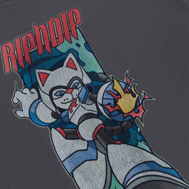 RIPNDIP Rokkunerm Tee (Charcoal)