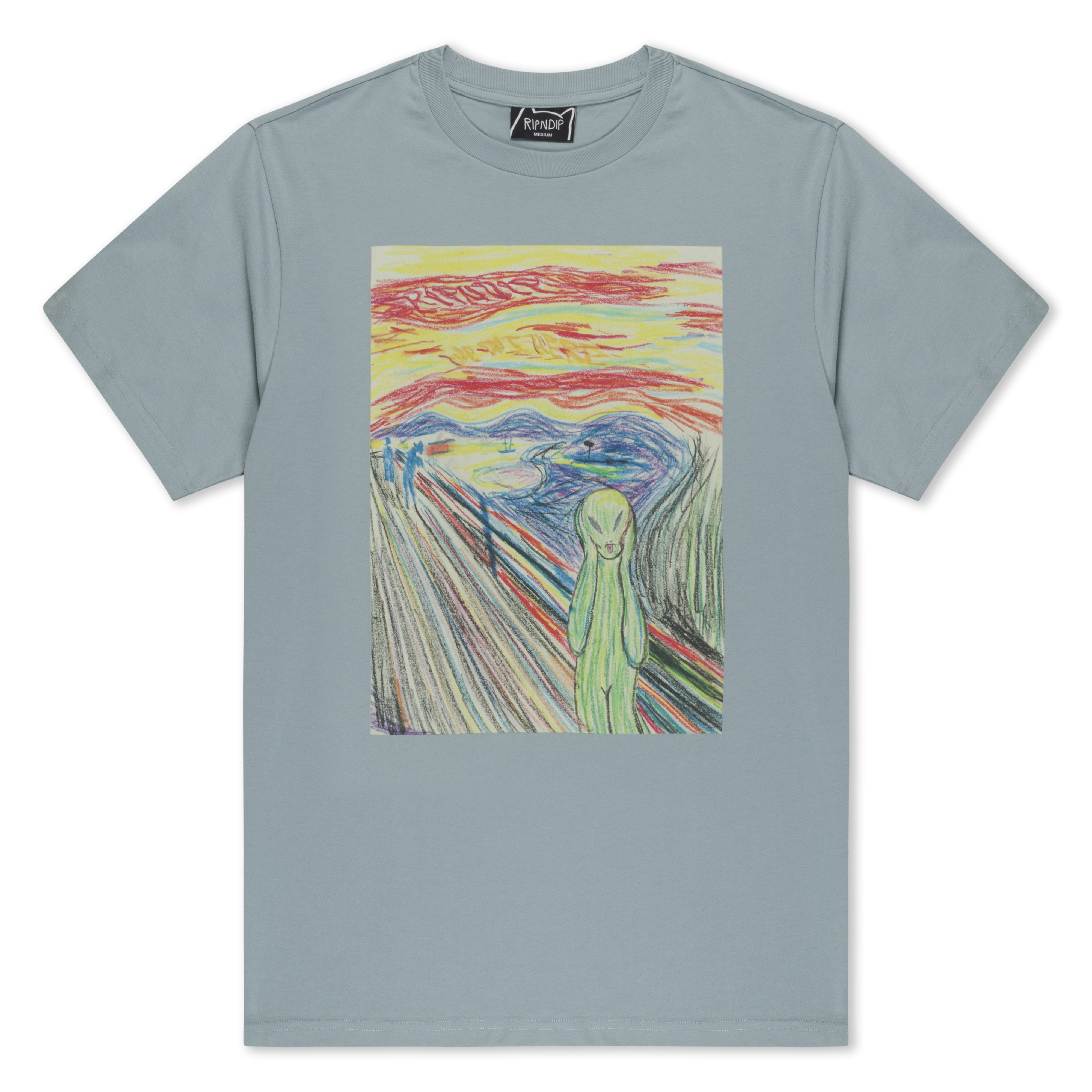 RIPNDIP Oslo Tee (Silver Blue)
