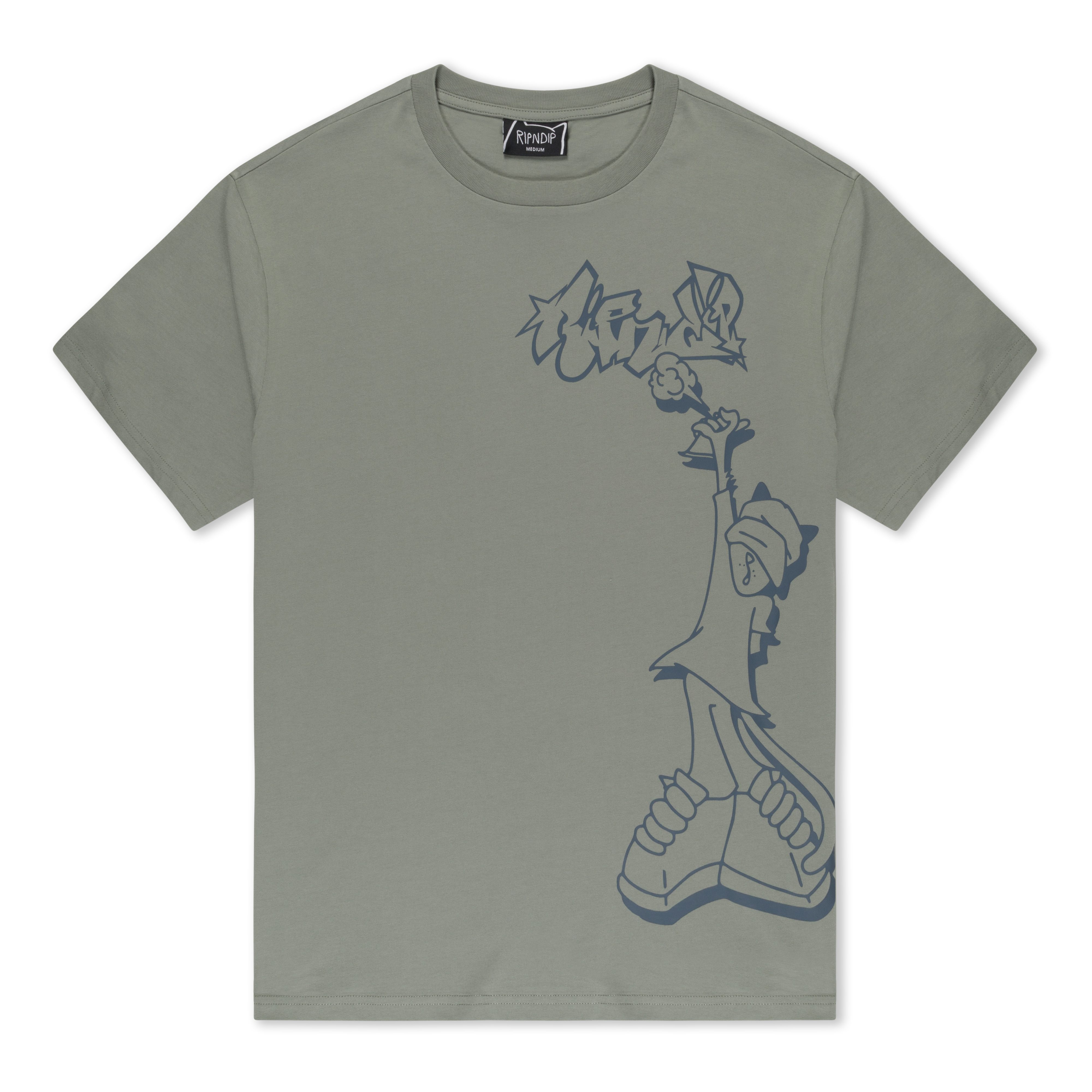 RIPNDIP Hard In Da Paint Tee (Dusty Sage)