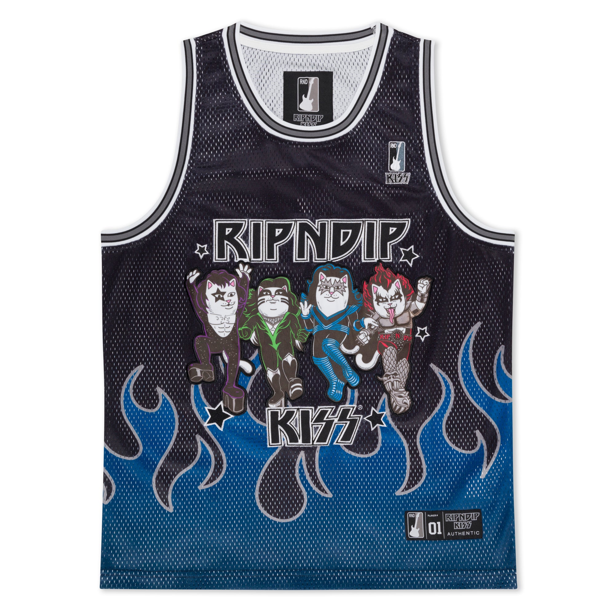 Made For Lovin Basketball Jersey (Black) – RIPNDIP