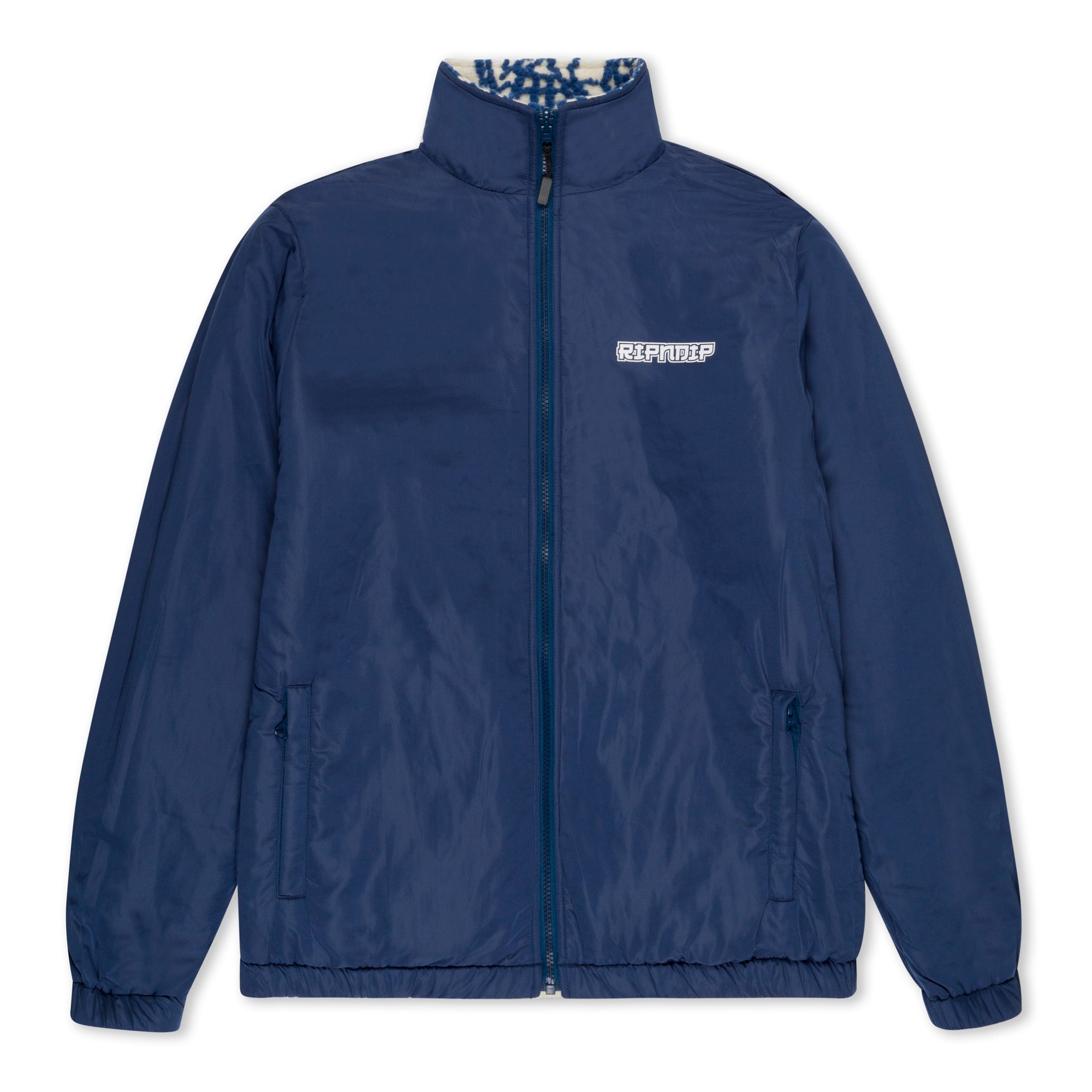 Haku Reversible Jacket (Off White/Navy) – RIPNDIP