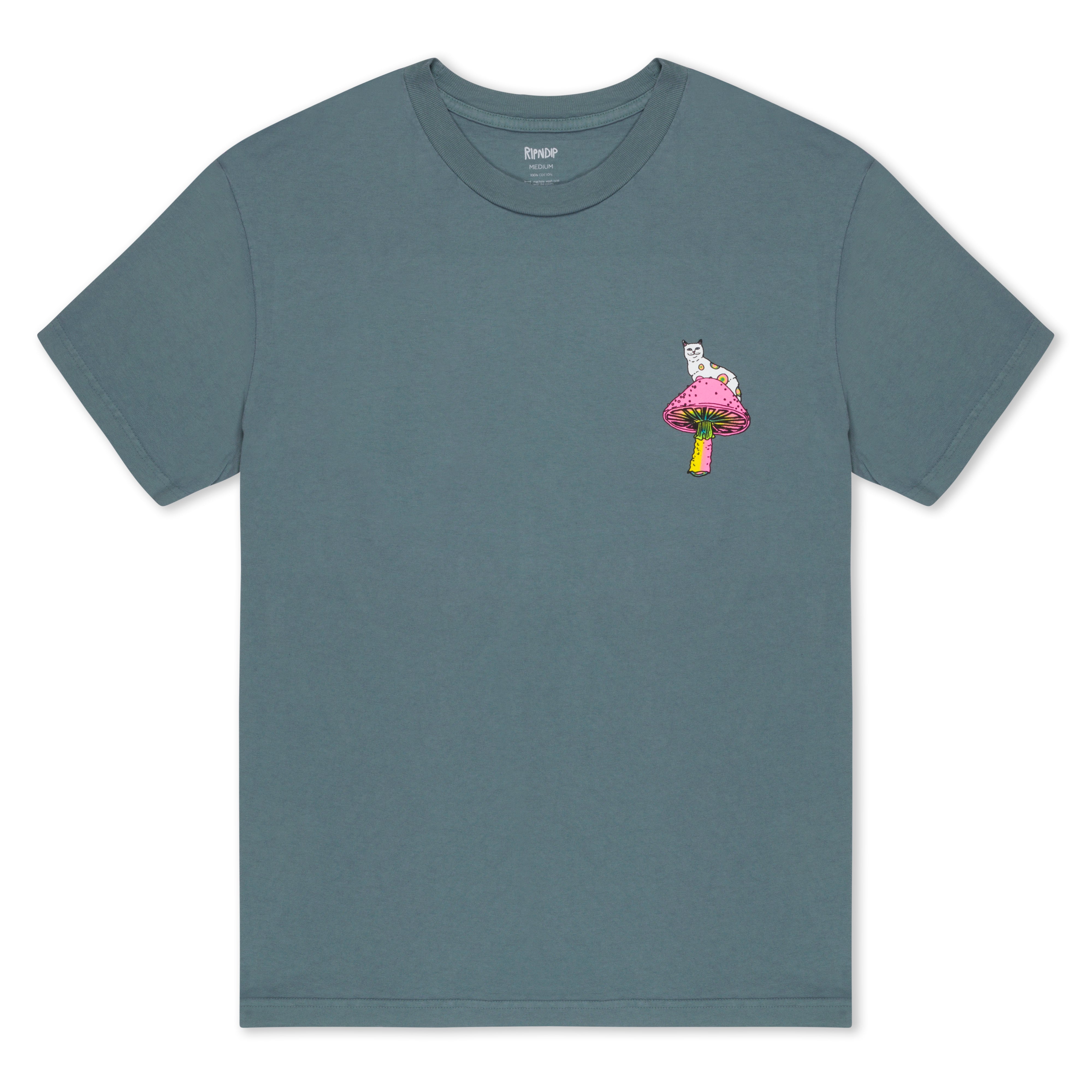 RIPNDIP Psychedelic Tee (Light Charcoal)