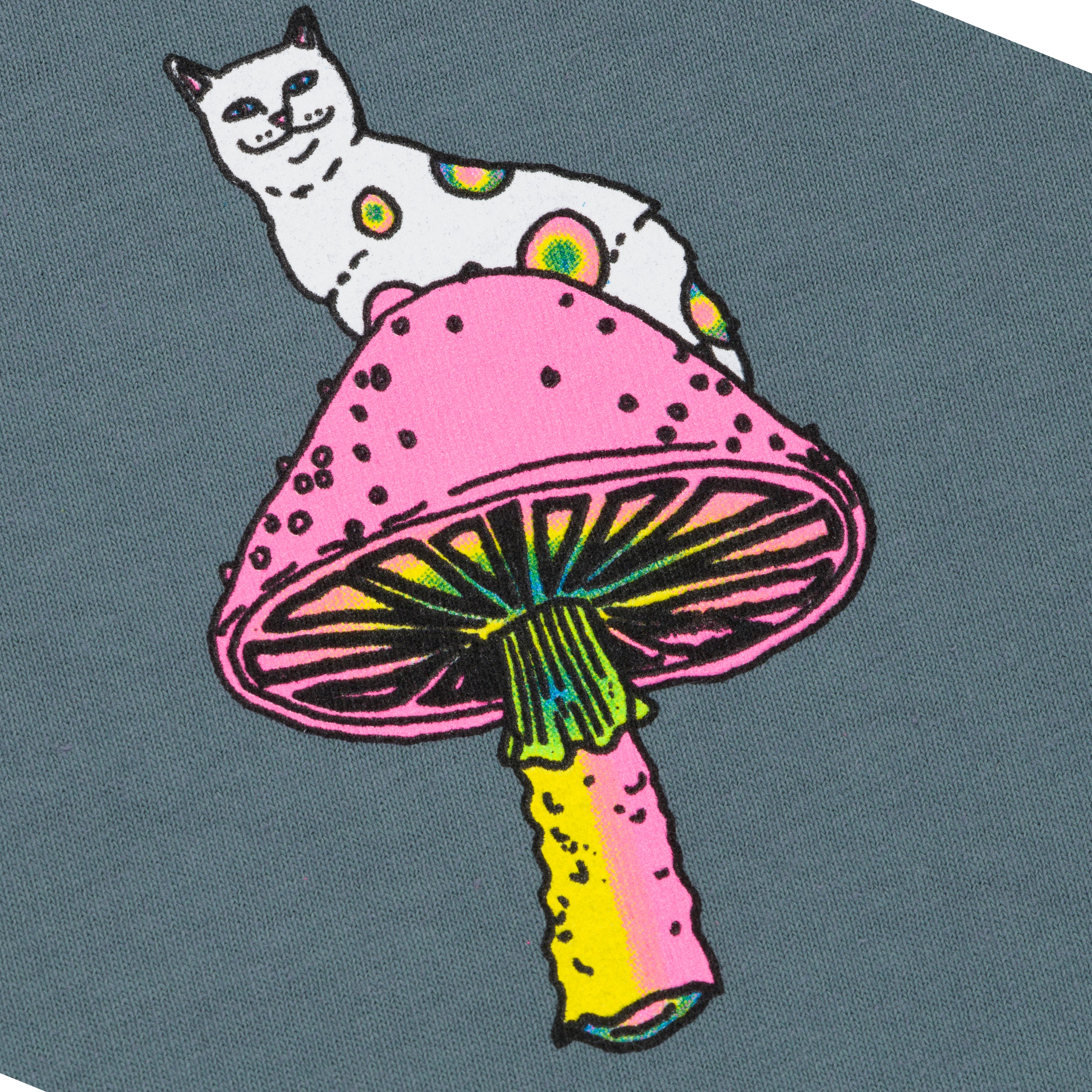 RIPNDIP Psychedelic Tee (Light Charcoal)