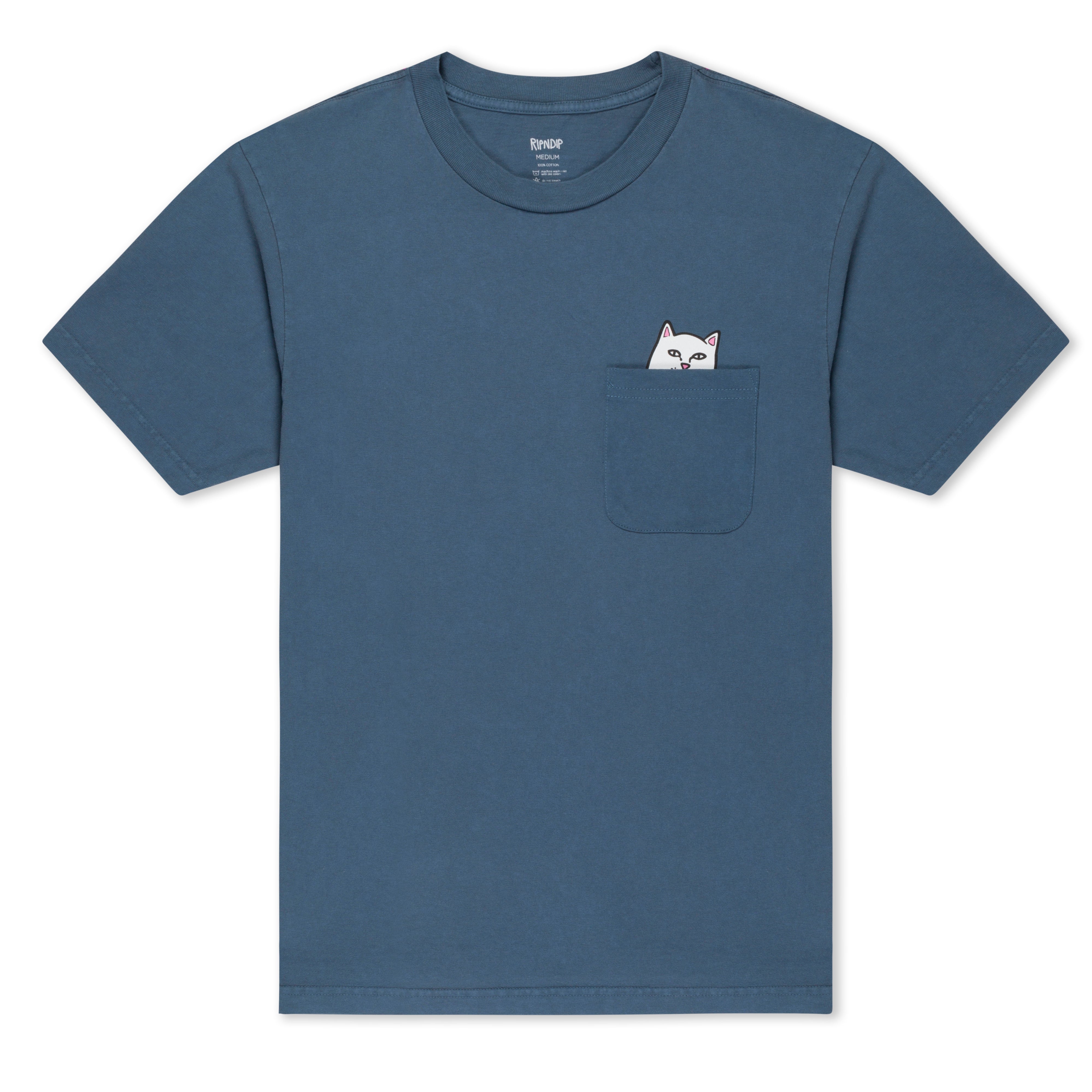 RIPNDIP Lord Nermal Pocket Tee (Slate)