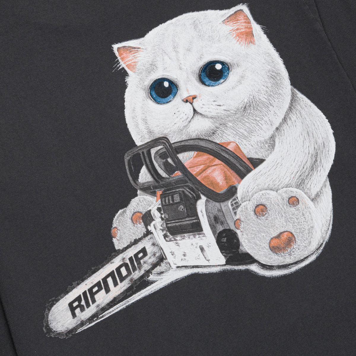 RIPNDIP Find Out Long Sleeve (Charcoal Vintage Wash)