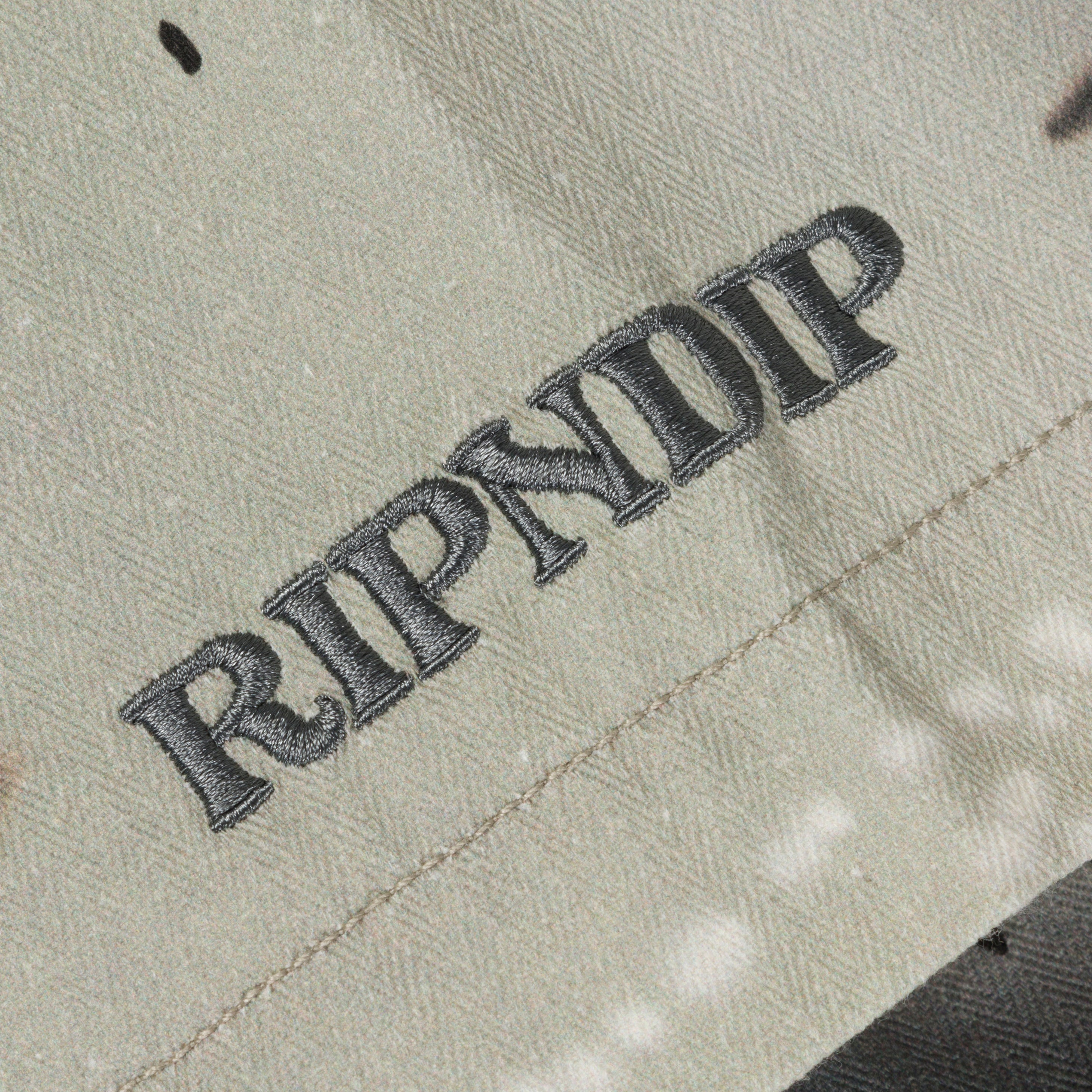 RIPNDIP Stargazing Zip Up Shirt (Multi)