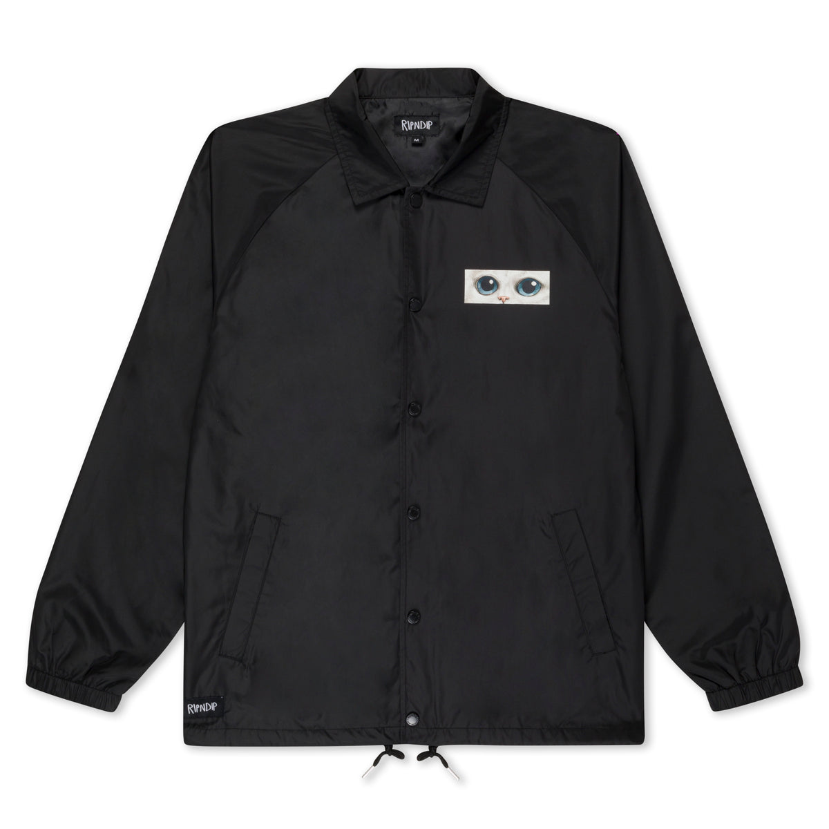 RIPNDIP Find Out Coaches Jacket (Black)