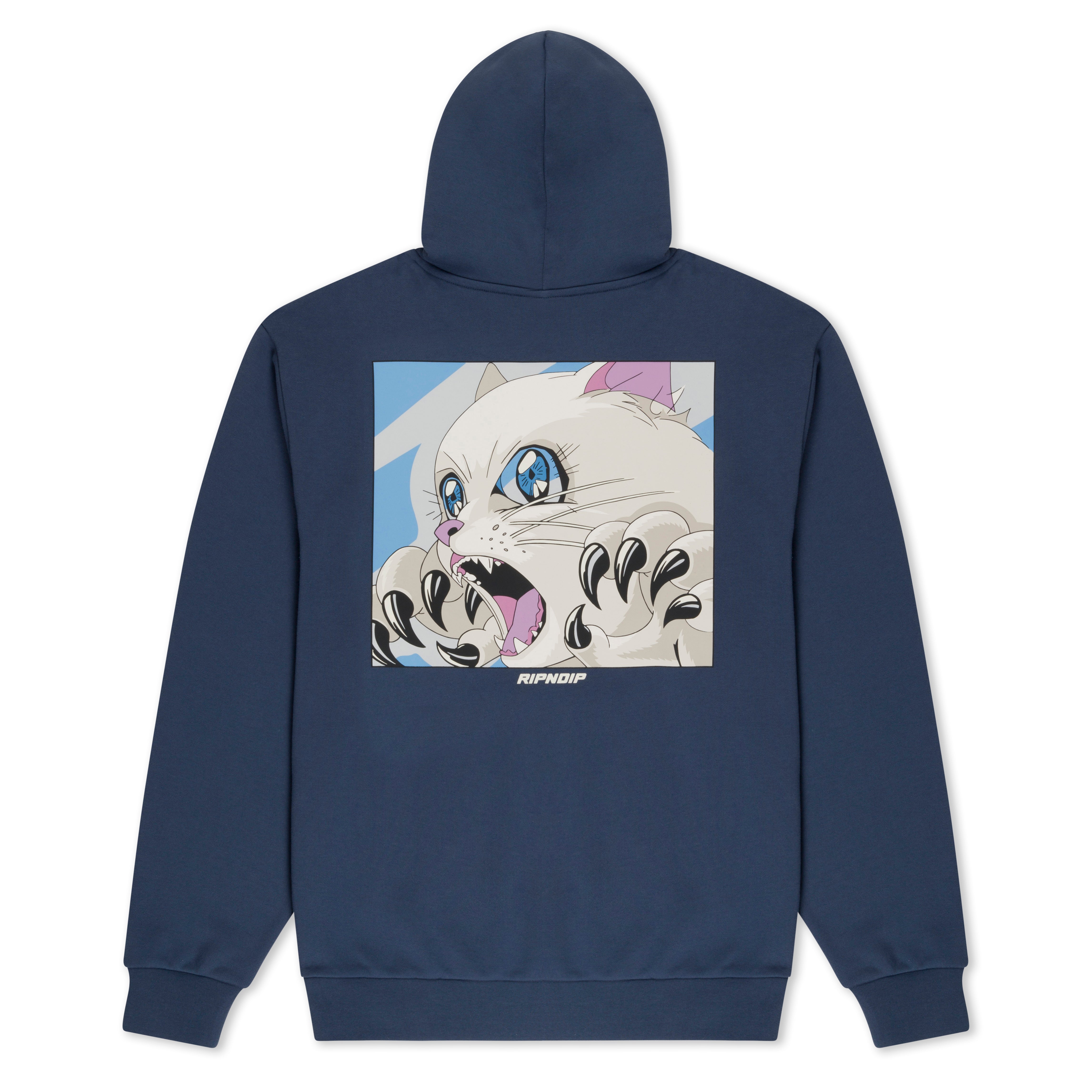 RIPNDIP Metal Claw Hoodie (Navy)