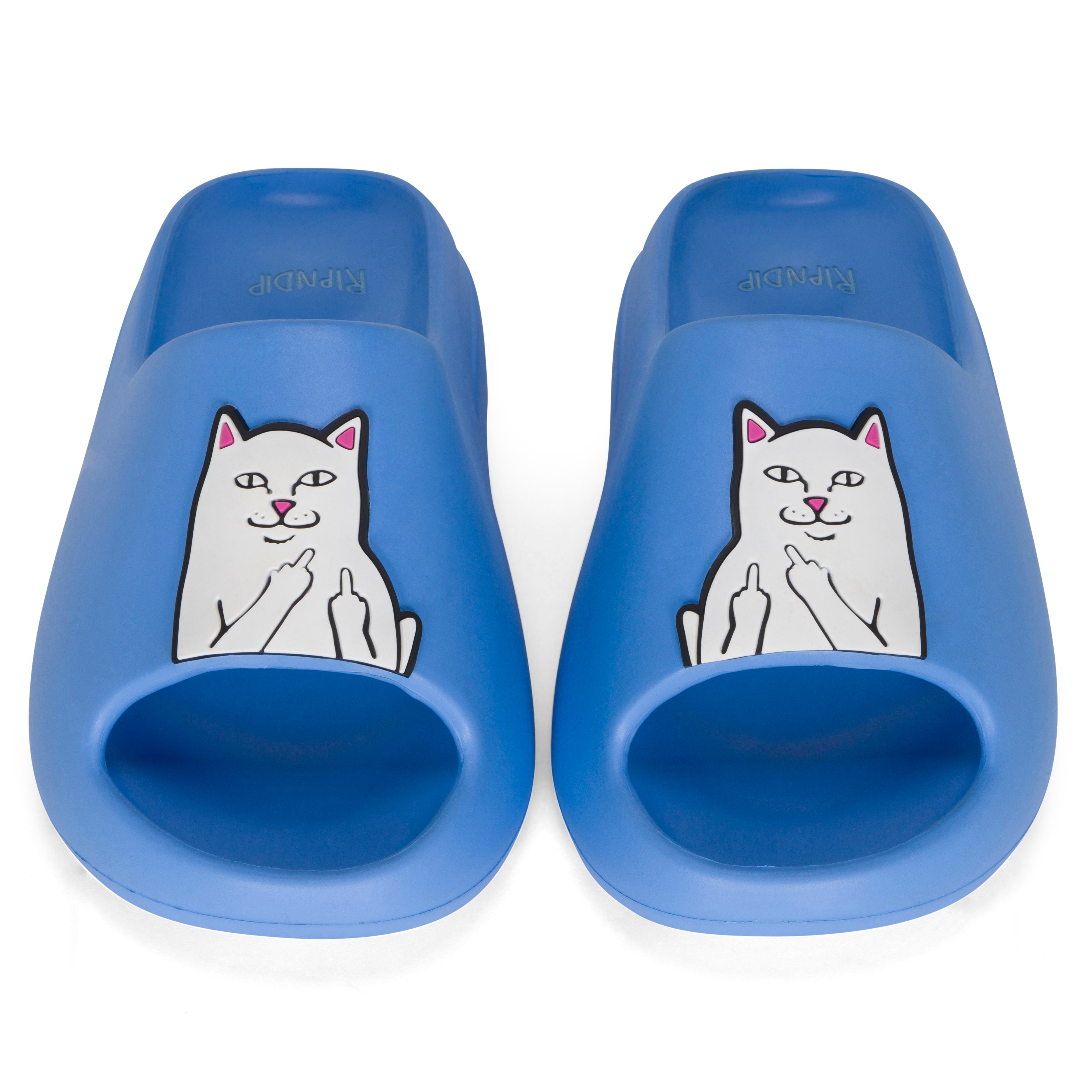 RIPNDIP Lord Nermal Cloud Slides (Cornflower Blue)