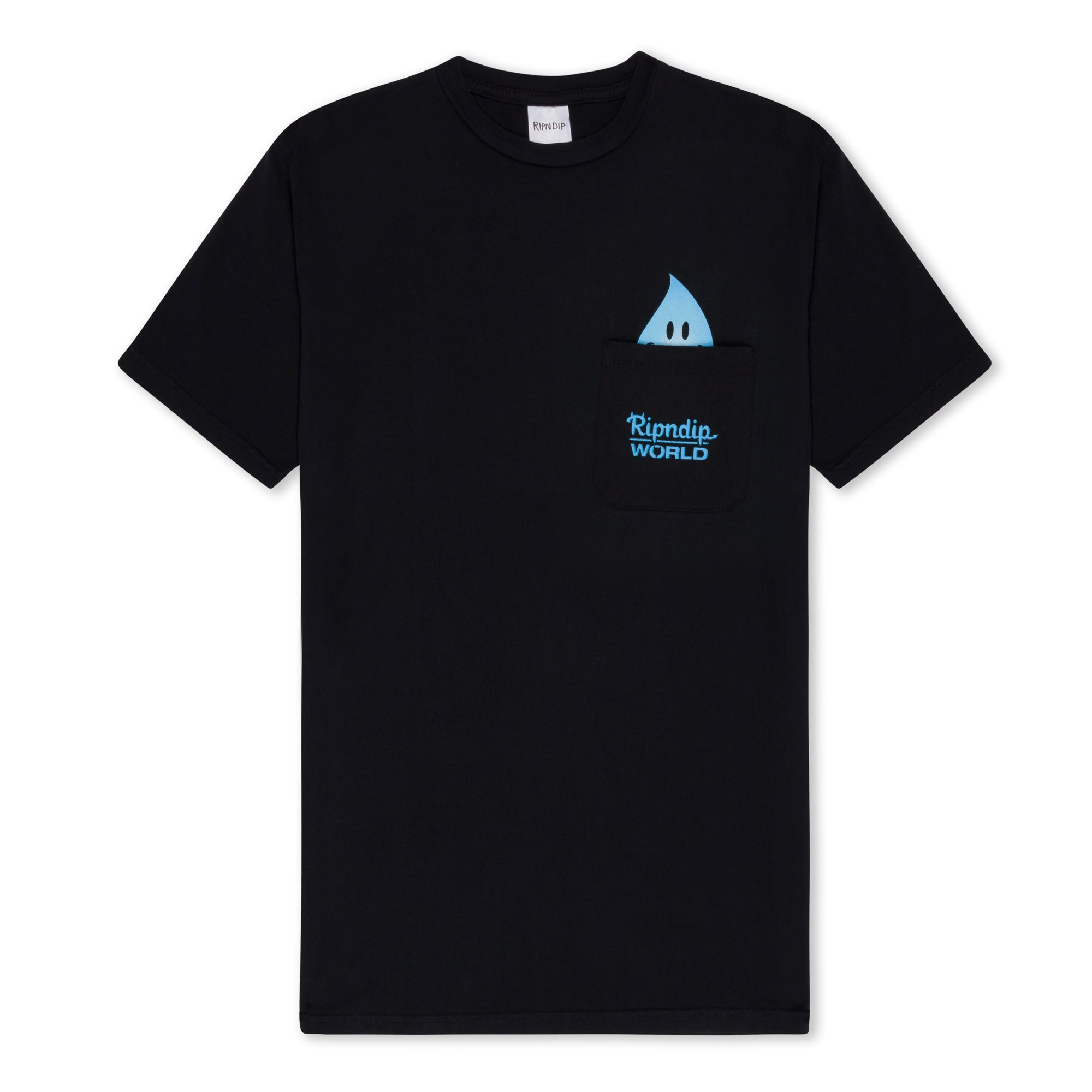 RIPNDIP F U Wet Willy Pocket Tee (Vintage Black)