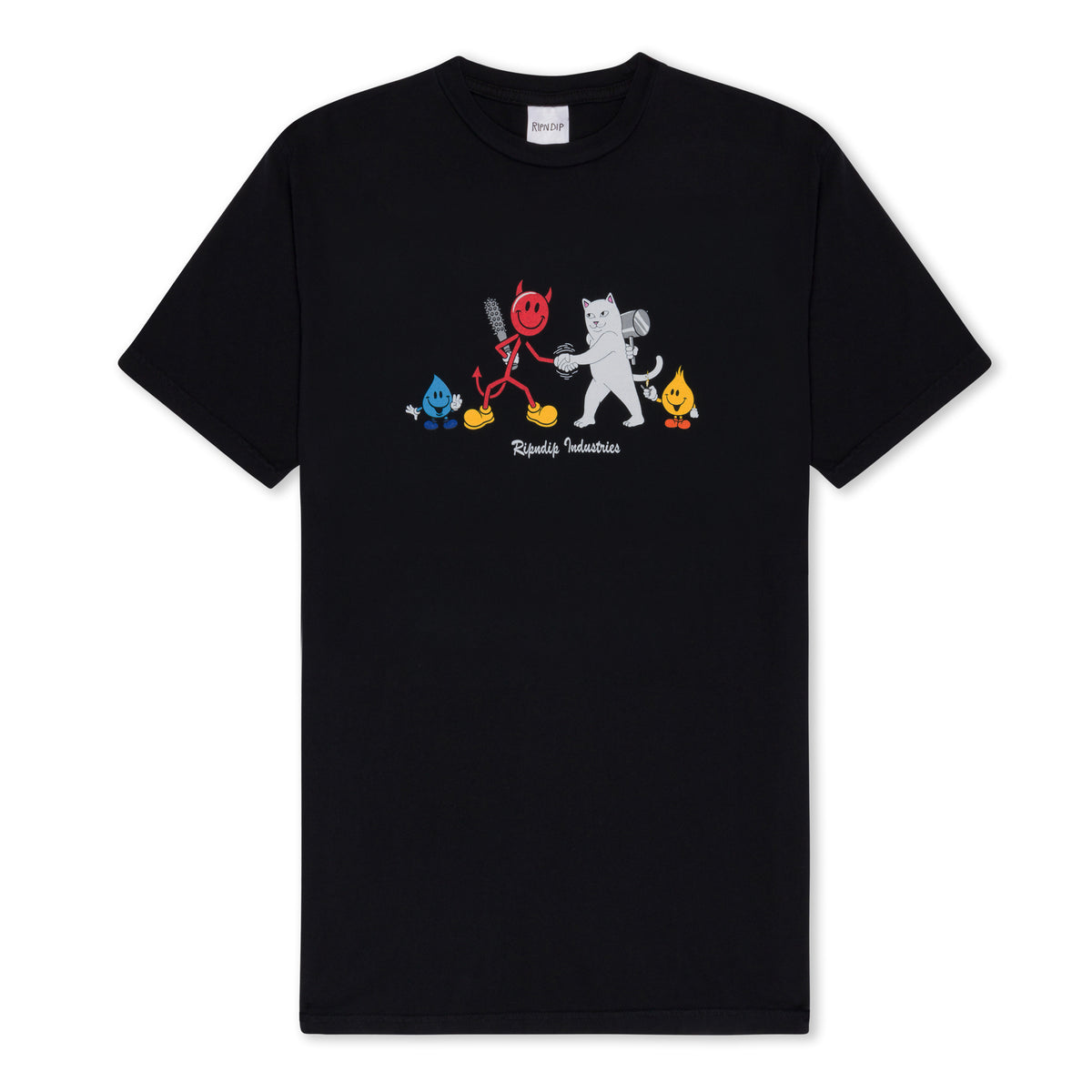 RIPNDIP Nerm Vs Devilman Tee (Vintage Black)